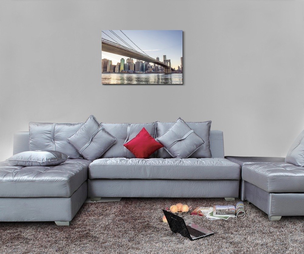 Brooklyn Bridge New York City Canvas Wall Art - 32