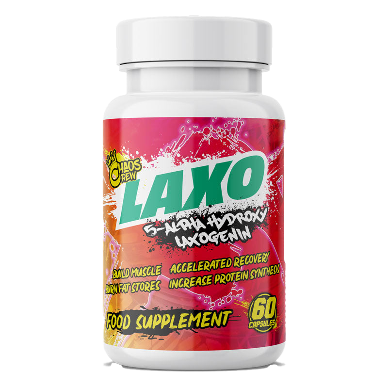 Chaos Crew Laxo 60 Capsules - Premium Natural Digestive Support Supplement for Gut Health & Regularity | Supports Digestion, Bloating Relief & Detox | Ideal for Travel, Weight Management & Daily Wellness