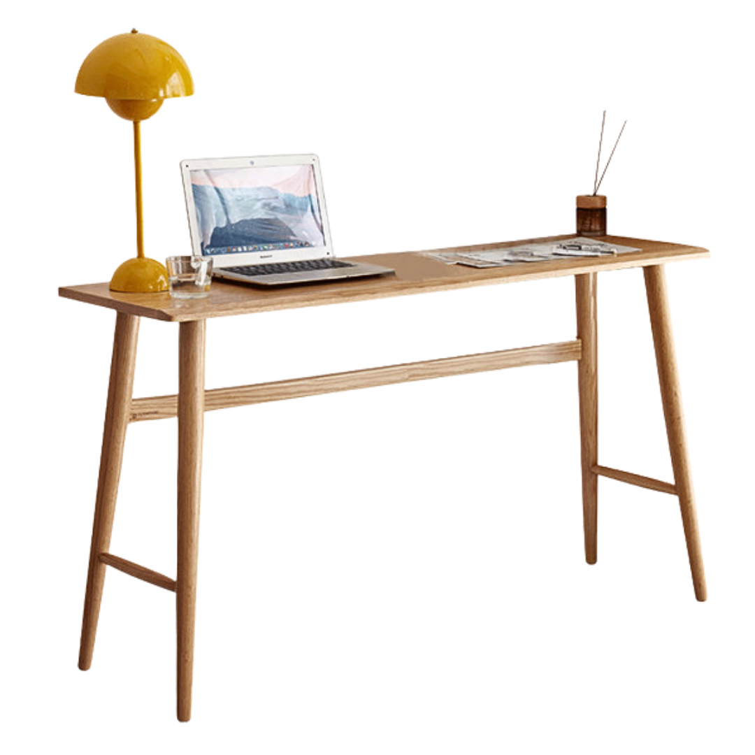 51.2x15.7x29.5 inch / 130x40x75.5сm / Natural Wood Color /  Oak desk