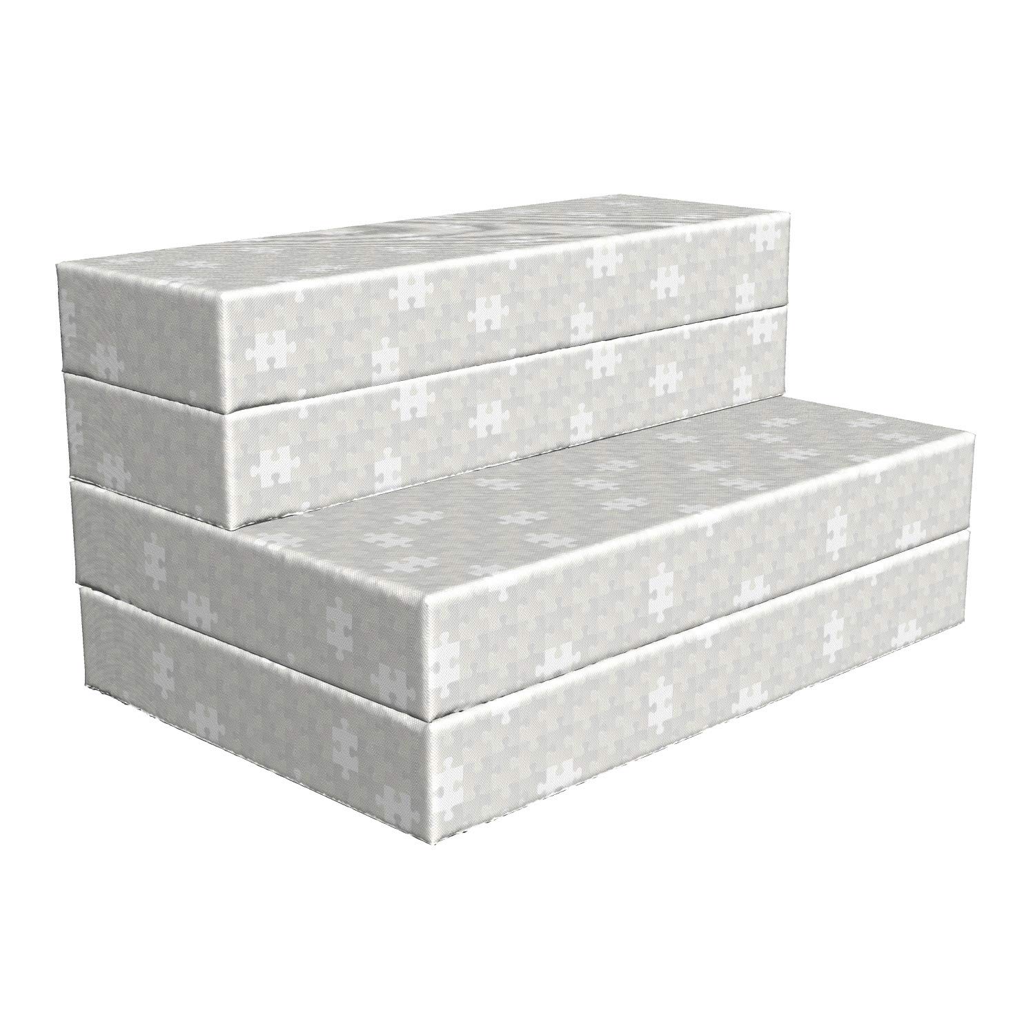 Ambesonne Grey Foldable Mattress - 74.8