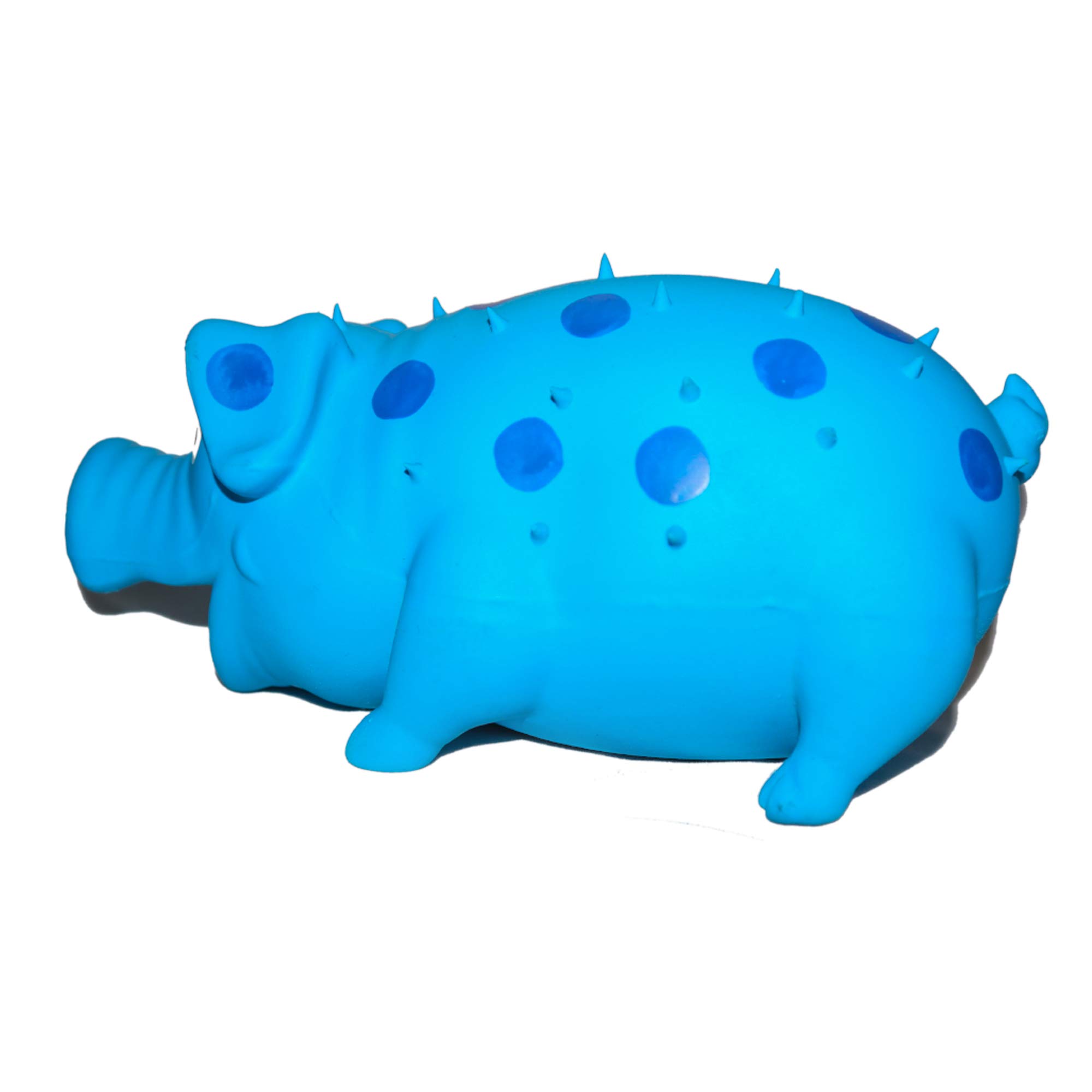 8-inch Latex Grunting Pig Dog Toy - Squeaky & Oinking Interactive Play Toy for Puppies & Dogs - Perfect for Fetch, Training & Chewing Fun