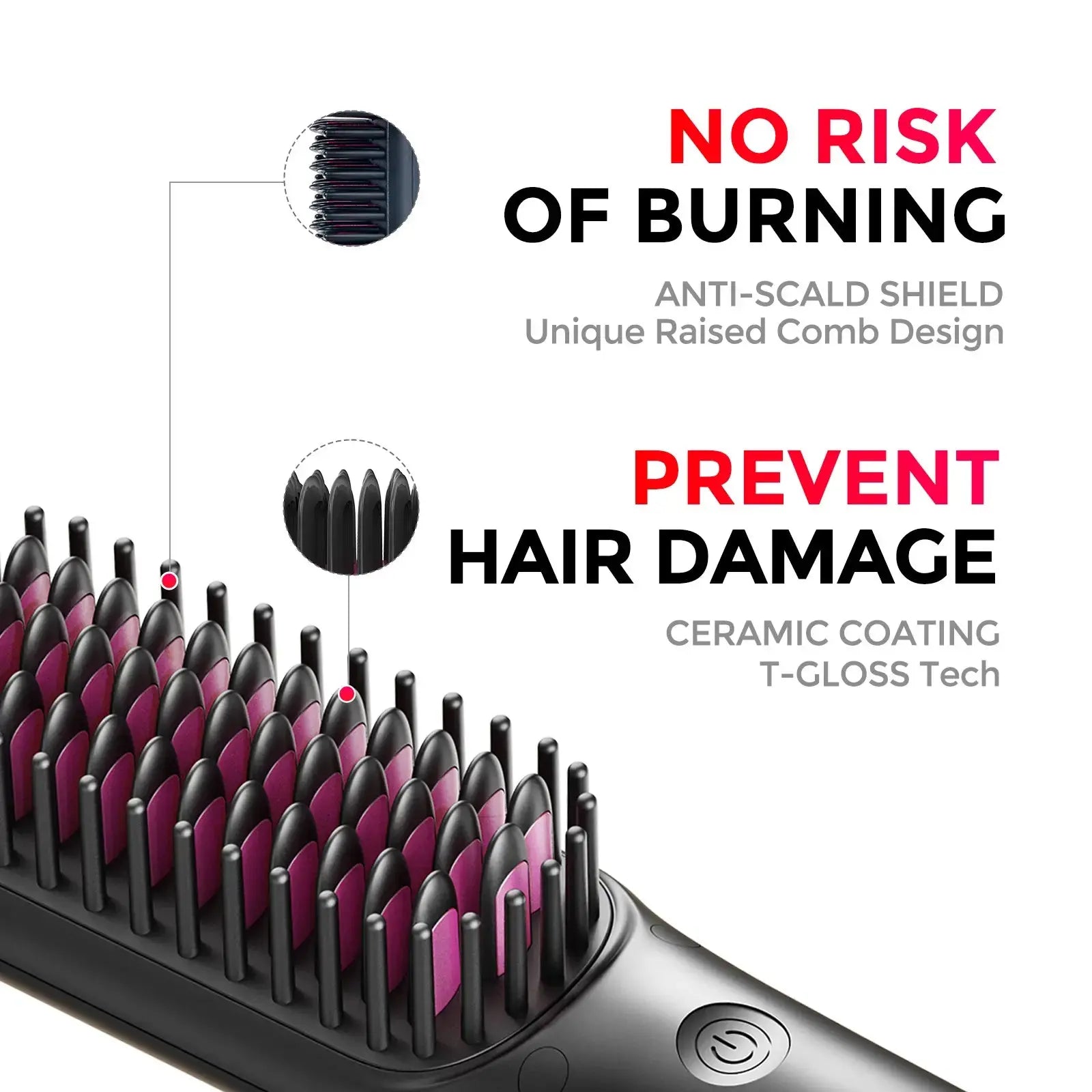 Tymo Ionic Mini Hair Dryer - Fast Drying, Lightweight & Compact Travel Blow Dryer for Salon-Quality Styling at Home or On the Go