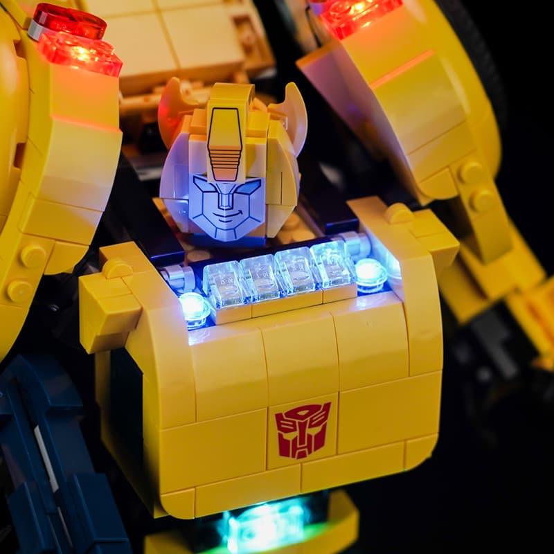 LEGO Icons Bumblebee 10338 Light Kit - LED Lighting Set for LEGO Models | Perfect for Display & Nighttime Showcase