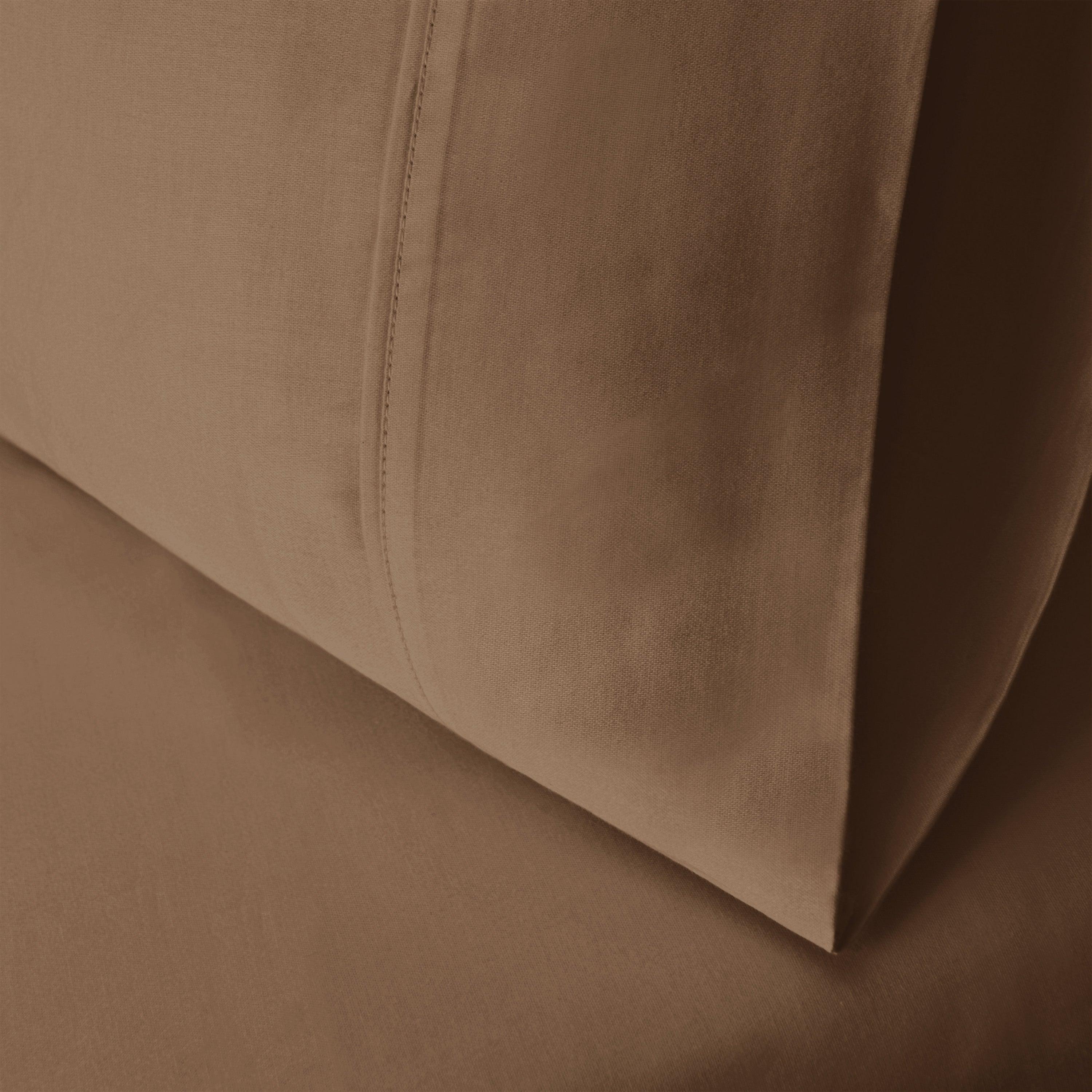 Premium 400 Thread Count Egyptian Cotton Pillowcase Set of 2 - Ultra Soft & Breathable Bedding for Luxury Hotels & Home Use