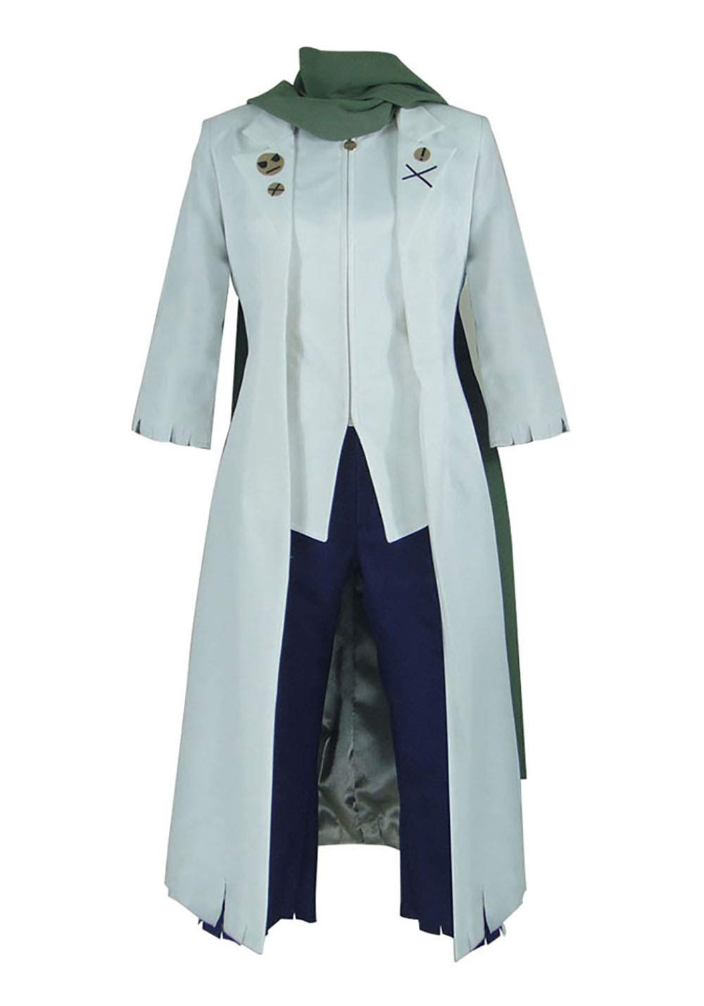 Bungo Stray Dogs Port Mafia Motojiro Kajii Cosplay Costume - Anime Outfit for Halloween, Conventions & Cosplay Events (S002)
