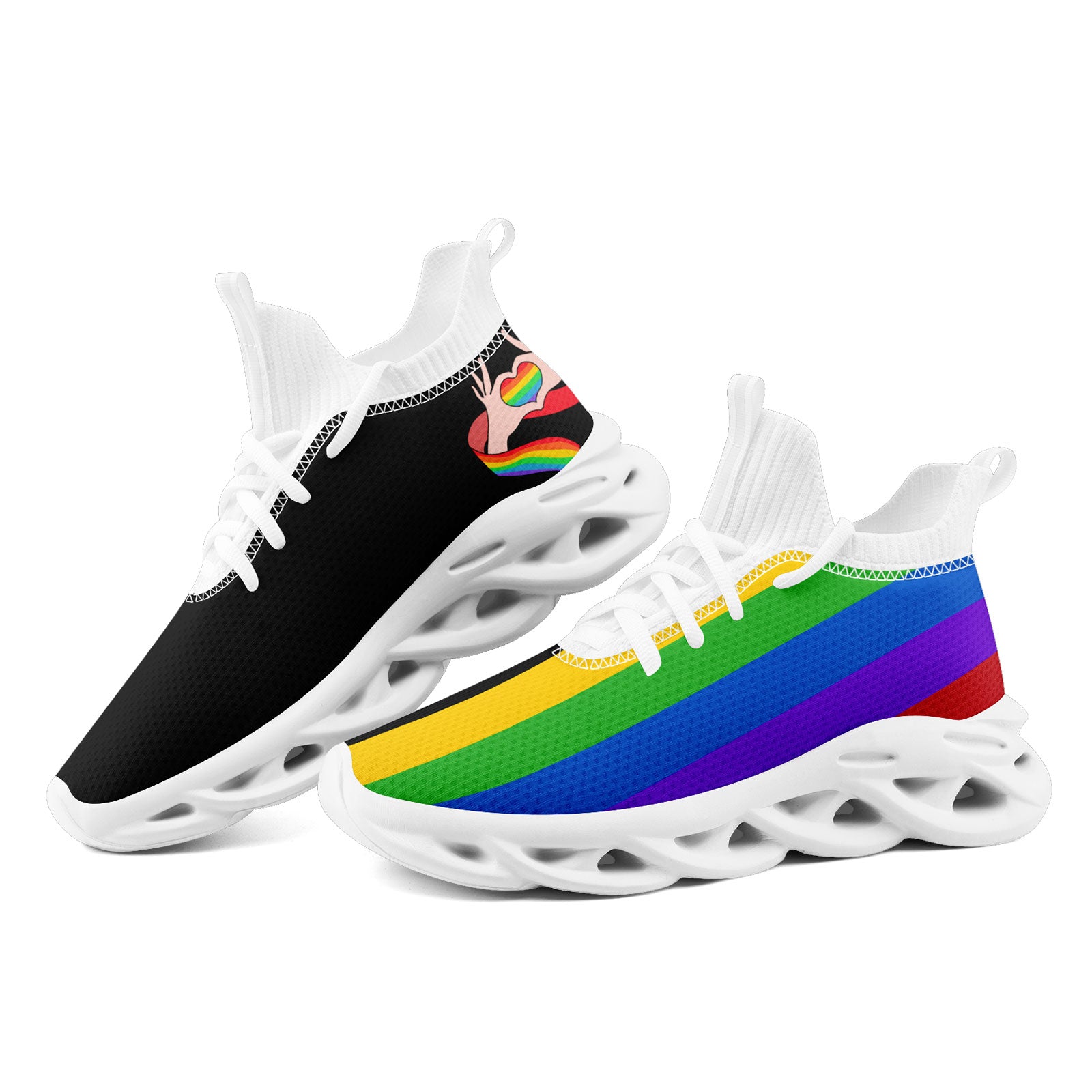 Custom Maxsoul Personalized Sneakers for Men & Women - Lightweight Comfortable Walking Shoes FN030A D025003 Size 9 - Perfect for Running, Gym Workouts & Casual Wear