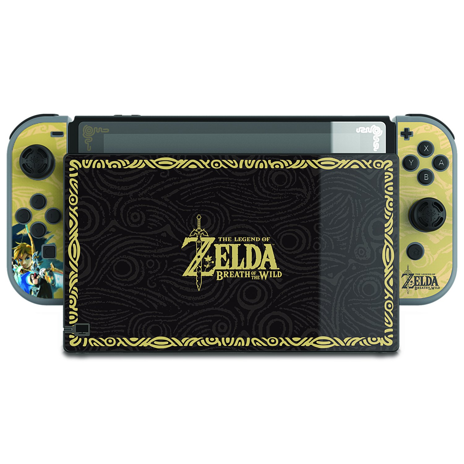 Nintendo Switch Screen Protector & Skins Set - Zelda Collector's Edition | PDP Gaming Play and Protect Kit for Console & 2 Joy-Cons | Perfect for Gaming Enthusiasts & Zelda Fans