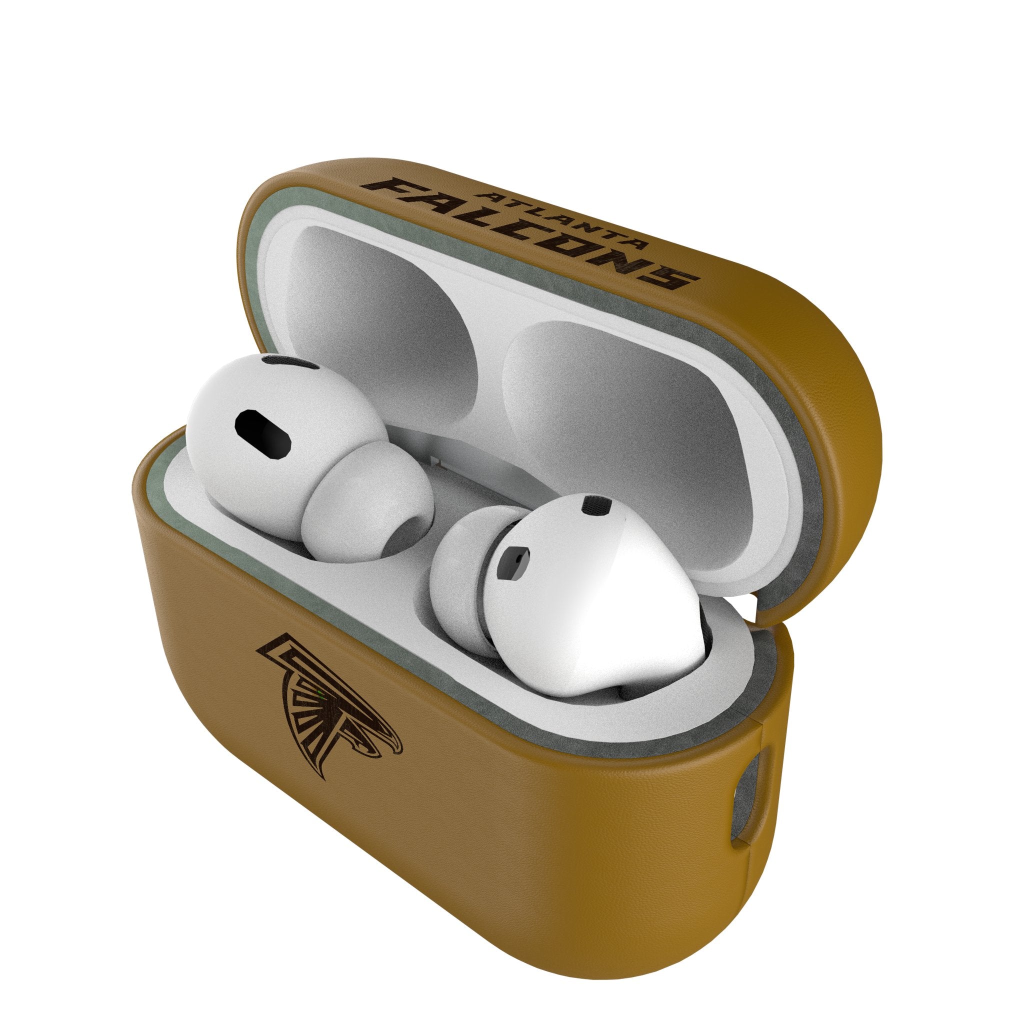 Atlanta Falcons NFL Team Logo AirPods Pro Case Cover - Shockproof & Lightweight Protection for Apple AirPods Pro - Perfect for Falcons Fans & Game Day Accessories