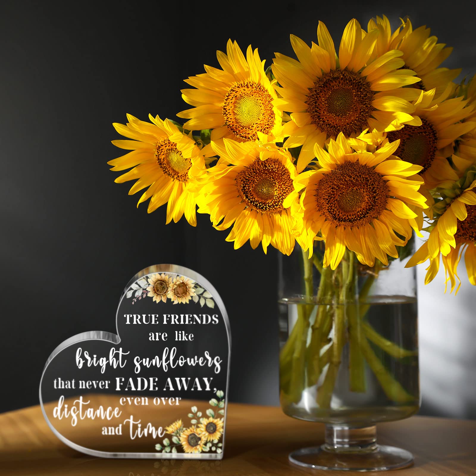 Yulejo Sunflower Friendship Gifts for Women - Perfect for Christmas, Office & Teacher Appreciation