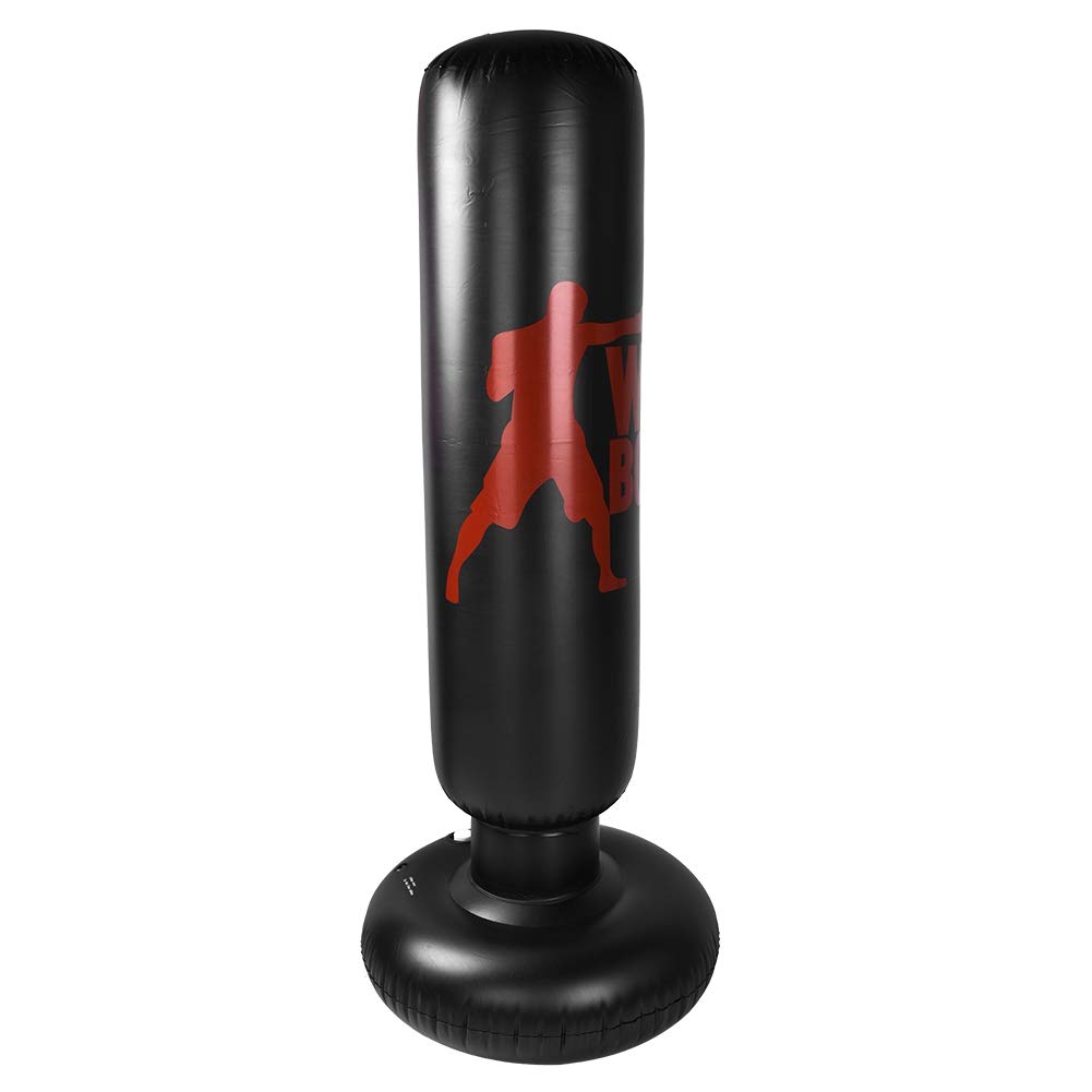 Best Inflatable Boxing Bag for Adults & Kids - Standing Punching Bag for Training, Fitness, MMA & Home Gym - Heavy Duty Sandbag for Indoor & Outdoor Workouts