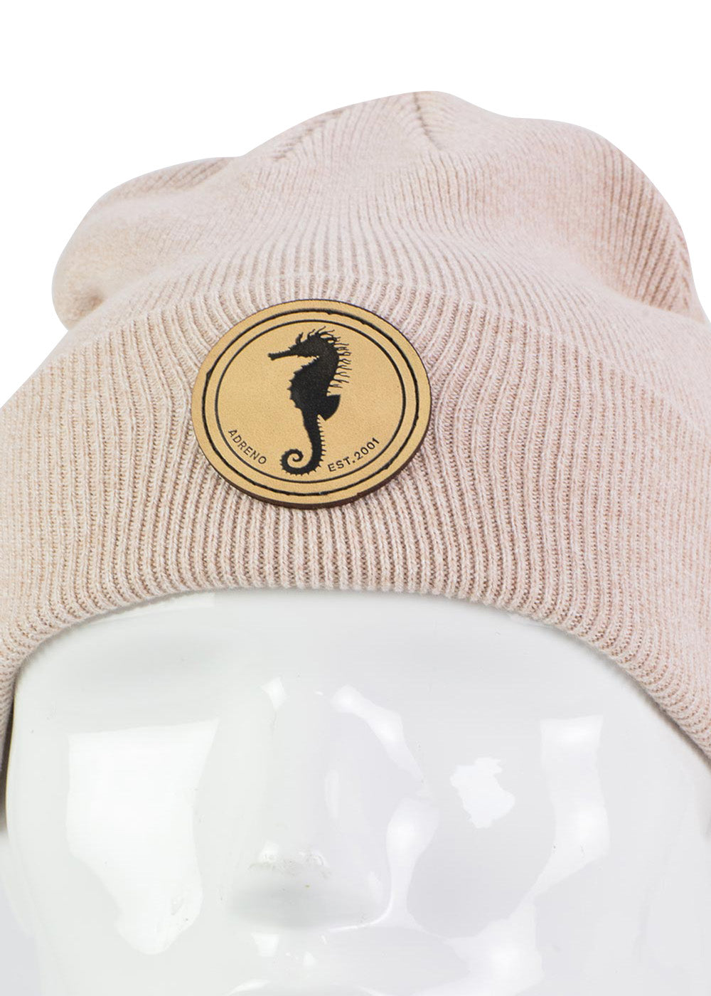 Adreno Seahorse Embroidered Beanie Hat for Men & Women - Stylish Winter Knit Cap for Outdoor Activities, Sports & Casual Wear