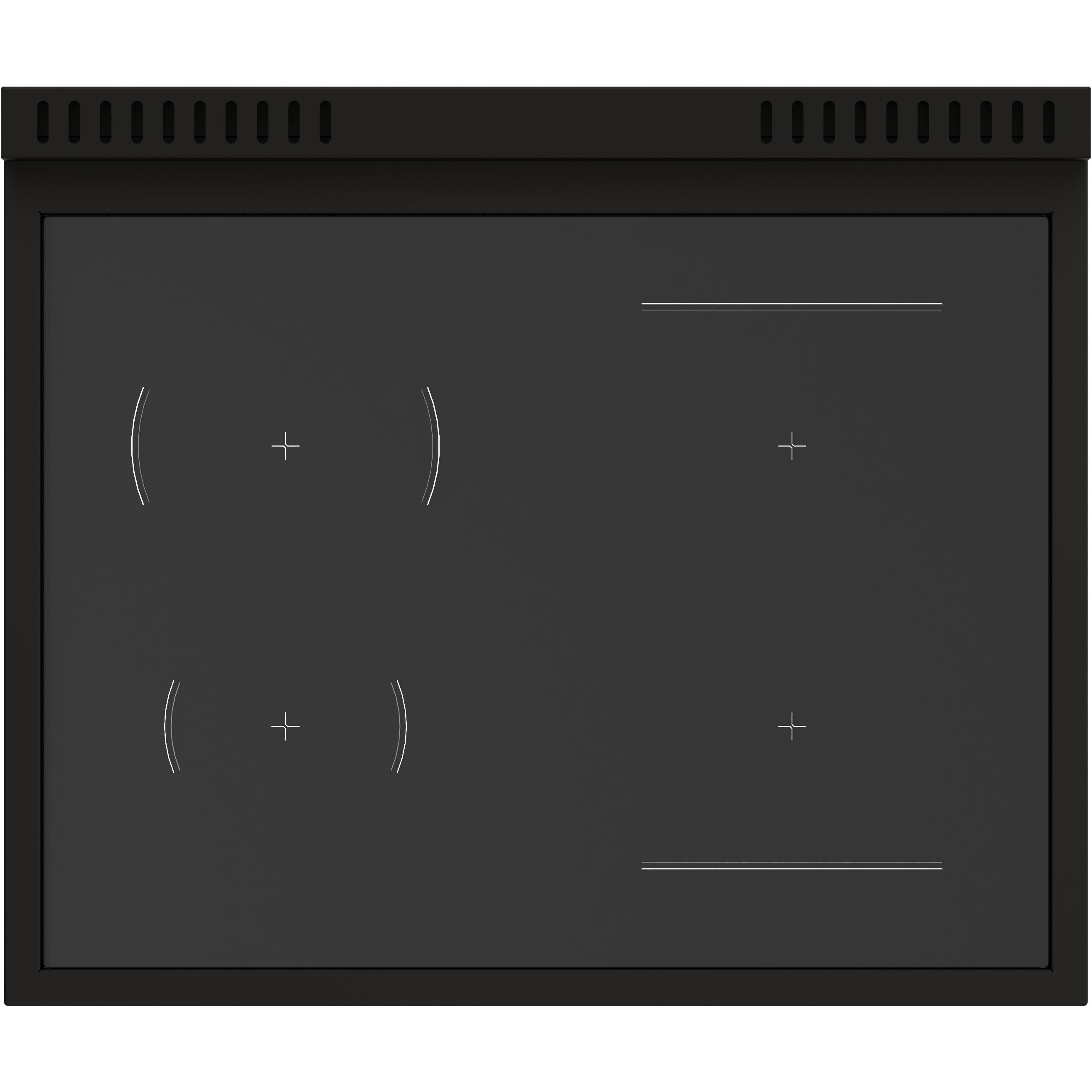 Bertazzoni PRO304IFEPCAT 30-Inch Freestanding Induction Range - Professional Stainless Steel Cooktop for Modern Kitchens | Perfect for Home Chefs & Gourmet Cooking
