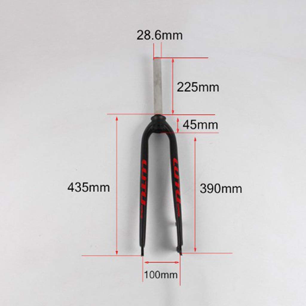 MTB Rigid Forks - Ultralight Aluminum Alloy Front Bicycle Fork 1 1/8