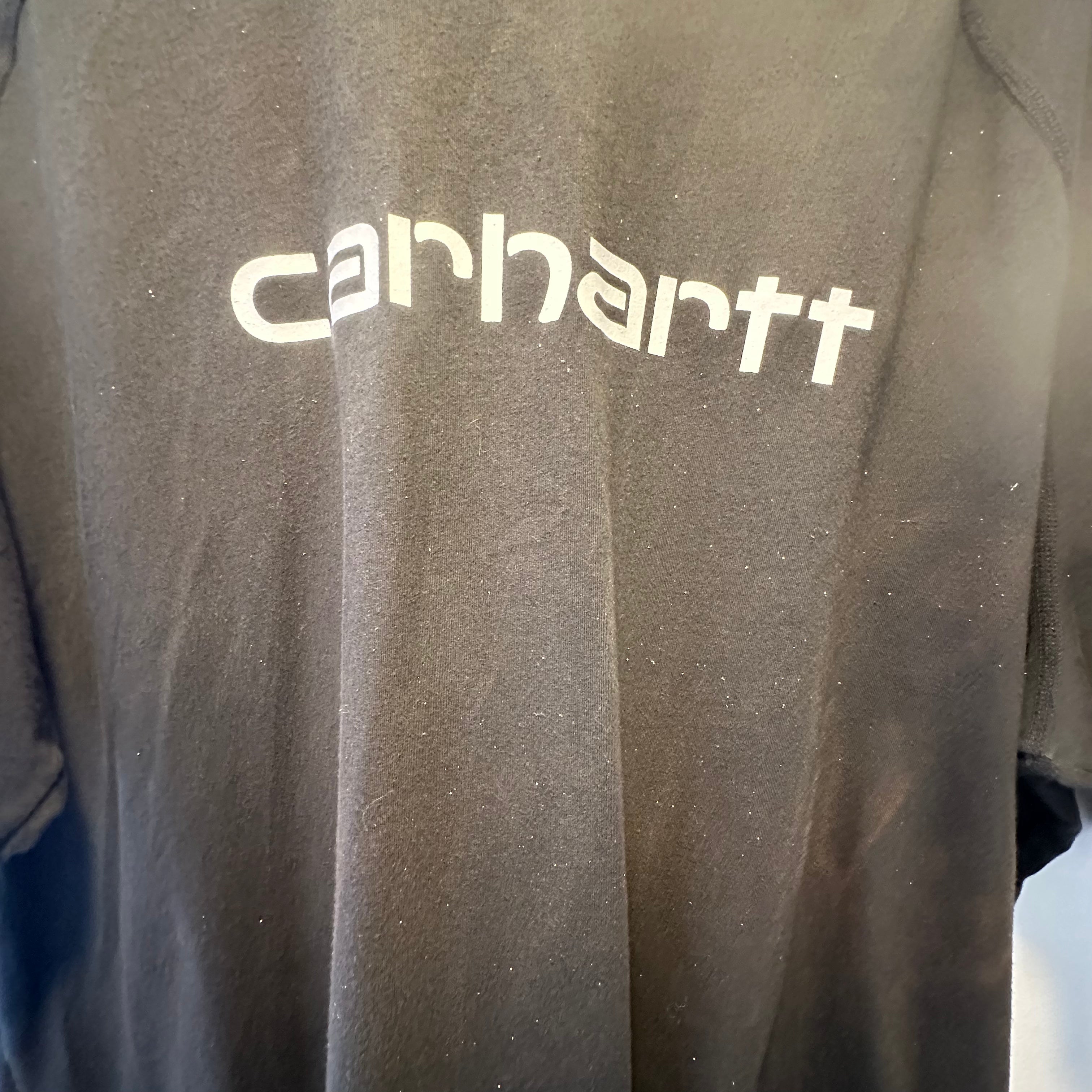 Carhartt Men's Short Sleeve T-Shirt | 2XL Big & Tall | Durable Cotton Work Shirt for Construction, Outdoor & Casual Wear