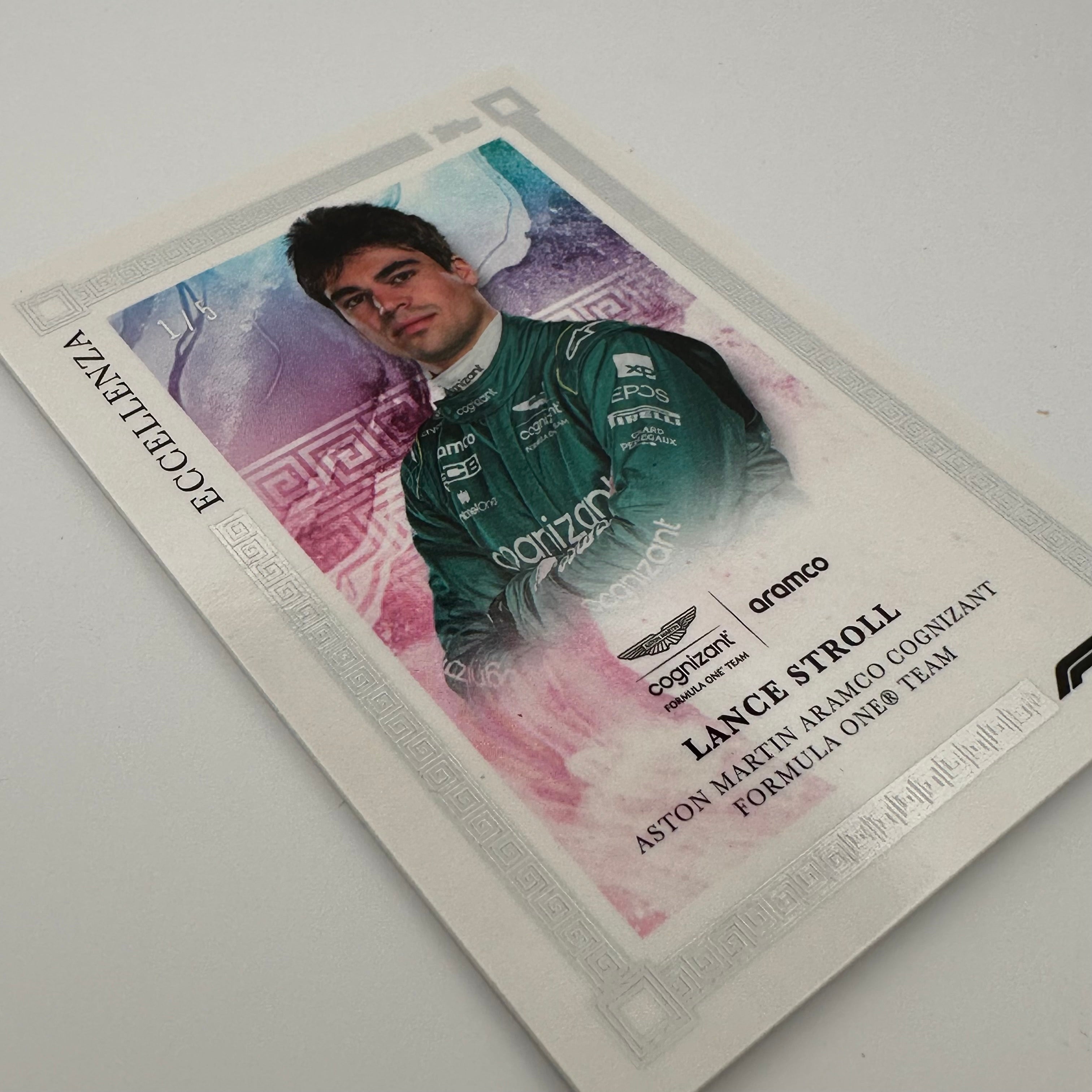 1/5 Scale Rainbow Lance Stroll 2023 Eccellenza Collectible Model Car - Perfect for F1 Fans, Display Cases, and Racing Enthusiasts