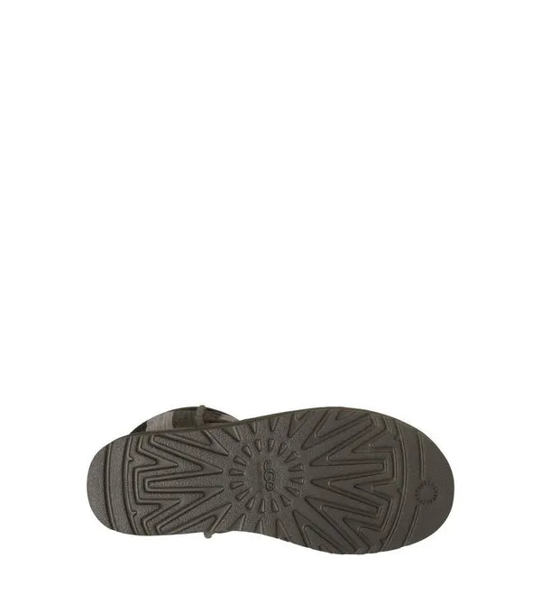 Ugg Classic Short Woven Suede Boots for Women - Comfortable Winter Shoes with Soft Sheepskin Lining - Perfect for Casual Outfits, Snow Days & Cozy Indoor Wear