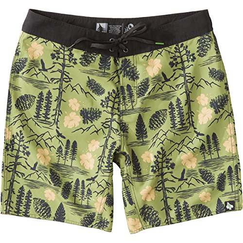 **Hippy Tree Men's Paradise Trunk Shorts – Comfortable Swim & Lounge Shorts for Beach, Pool, and Vacation**