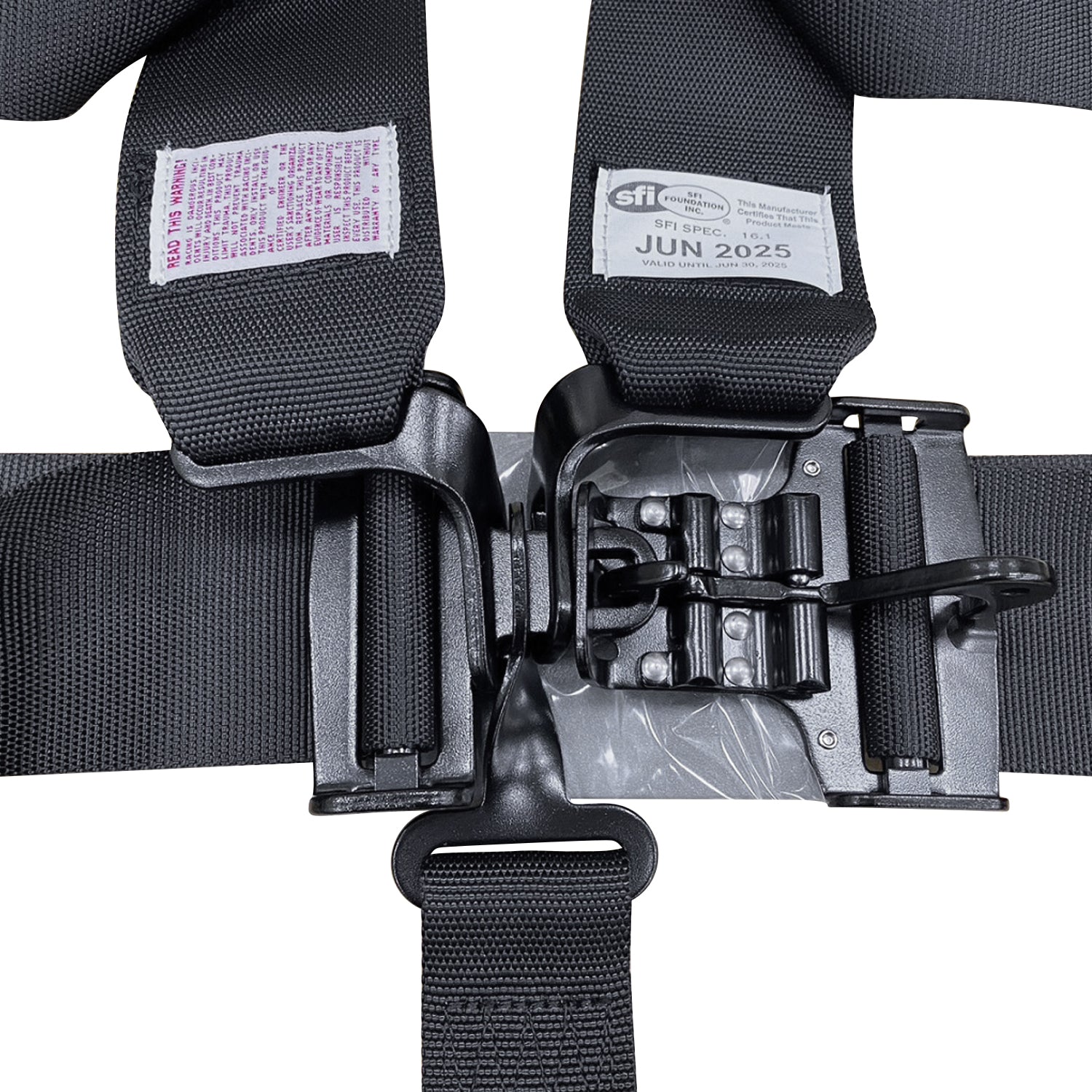 Zamp 5 Point Racing Harness SFI 16.1 Certified - 3 Pull Down/Pull Out Adjustable Safety Belt for Motorsports & Off-Road Racing - Perfect for Track Days, Drifting & High-Performance Driving