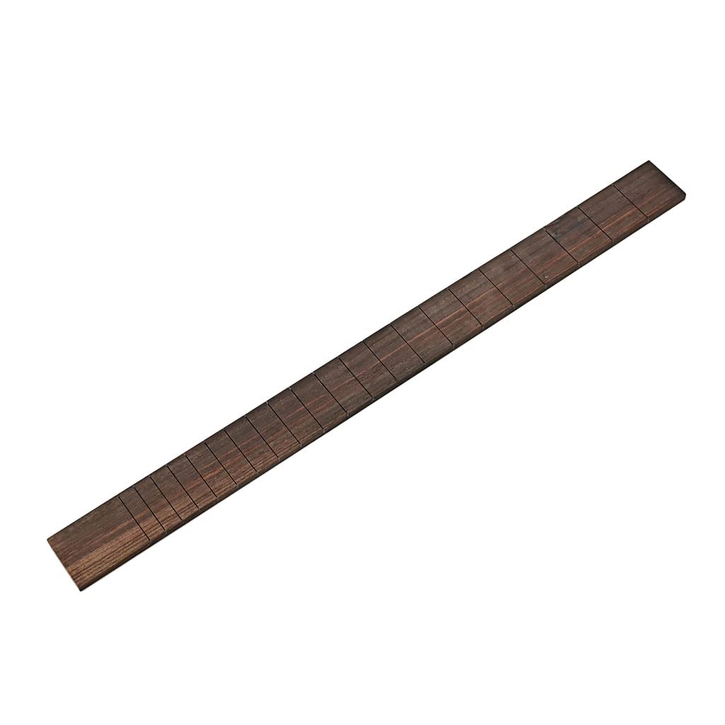 21-Fret Maple Guitar Fretboard for 3-String Cigar Box Guitar Replacement (Rosewood) - Perfect for DIY Guitar Building & Repair Projects
