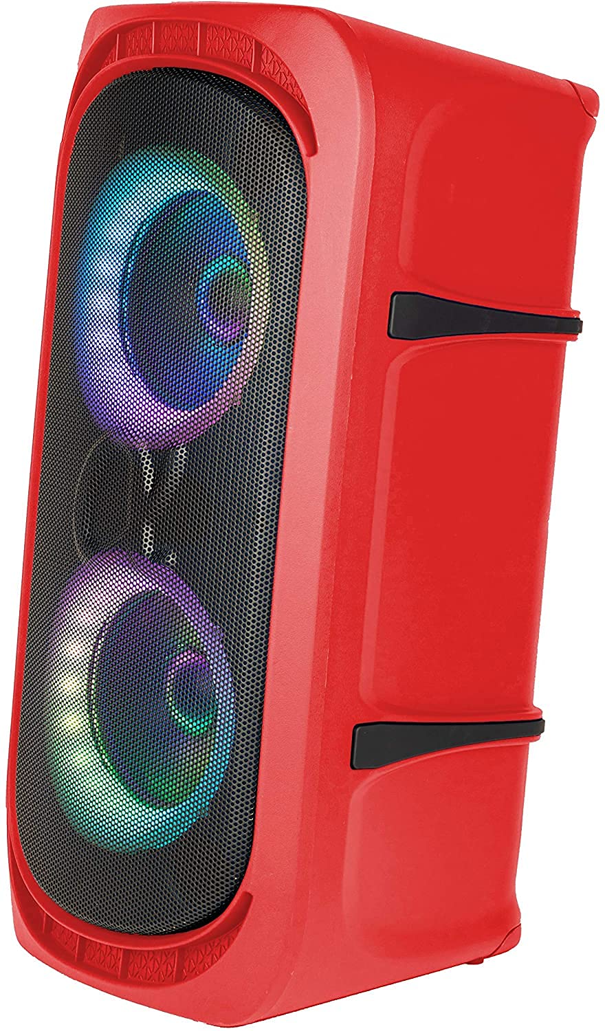 Alphasonik Reaktor One Portable Bluetooth Party Speaker - High Power Bass, Wireless Mic & Guitar Inputs, USB/AUX, App Control, 18H Battery - Perfect for Outdoor Events, Parties, Beach & Camping