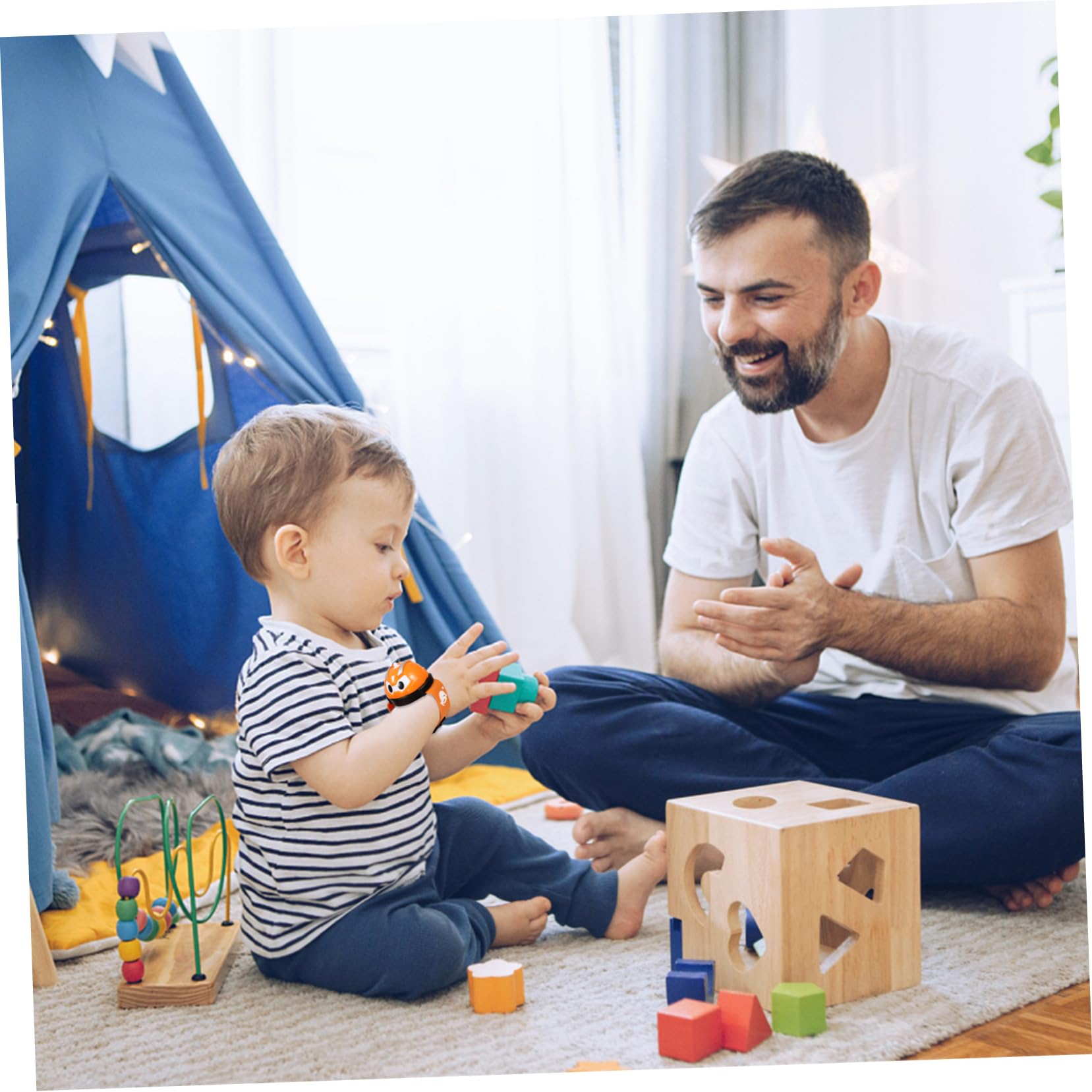 Alasum 2-Pack Spinning Top Toys - Classic Educational STEM Toys for Kids, Plastic Top Game for Family Fun & Party Favors | Great for Birthday Gifts, Classroom Rewards & Stress Relief