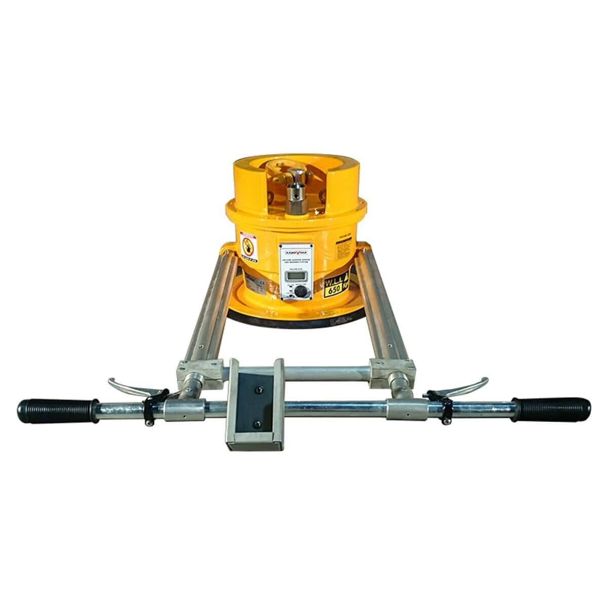 Aardwolf Mono Mechanical Vacuum Lifter 650 - Heavy Duty Suction Cup Lifter for Glass, Stone & Metal - Perfect for Construction, Manufacturing & Warehouse Material Handling
