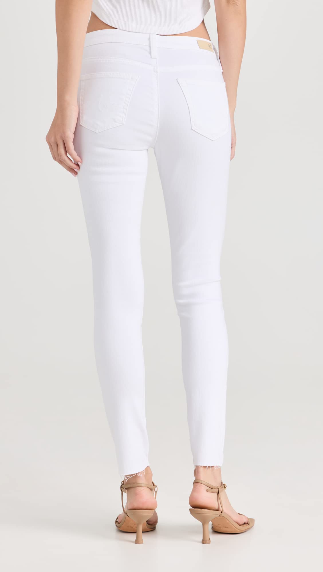 AG Adriano Goldschmied Women's High Waist Stretch Skinny Ankle Jeans - Perfect for Work, Casual Outfits & Date Night