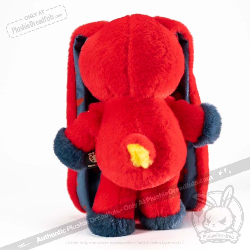 Plushie Dreadfuls Sickle Cell Anemia Awareness Rabbit - Soft Stuffed Animal Toy for Kids & Adults | Perfect for Comfort, Education, and Disease Awareness Gifts