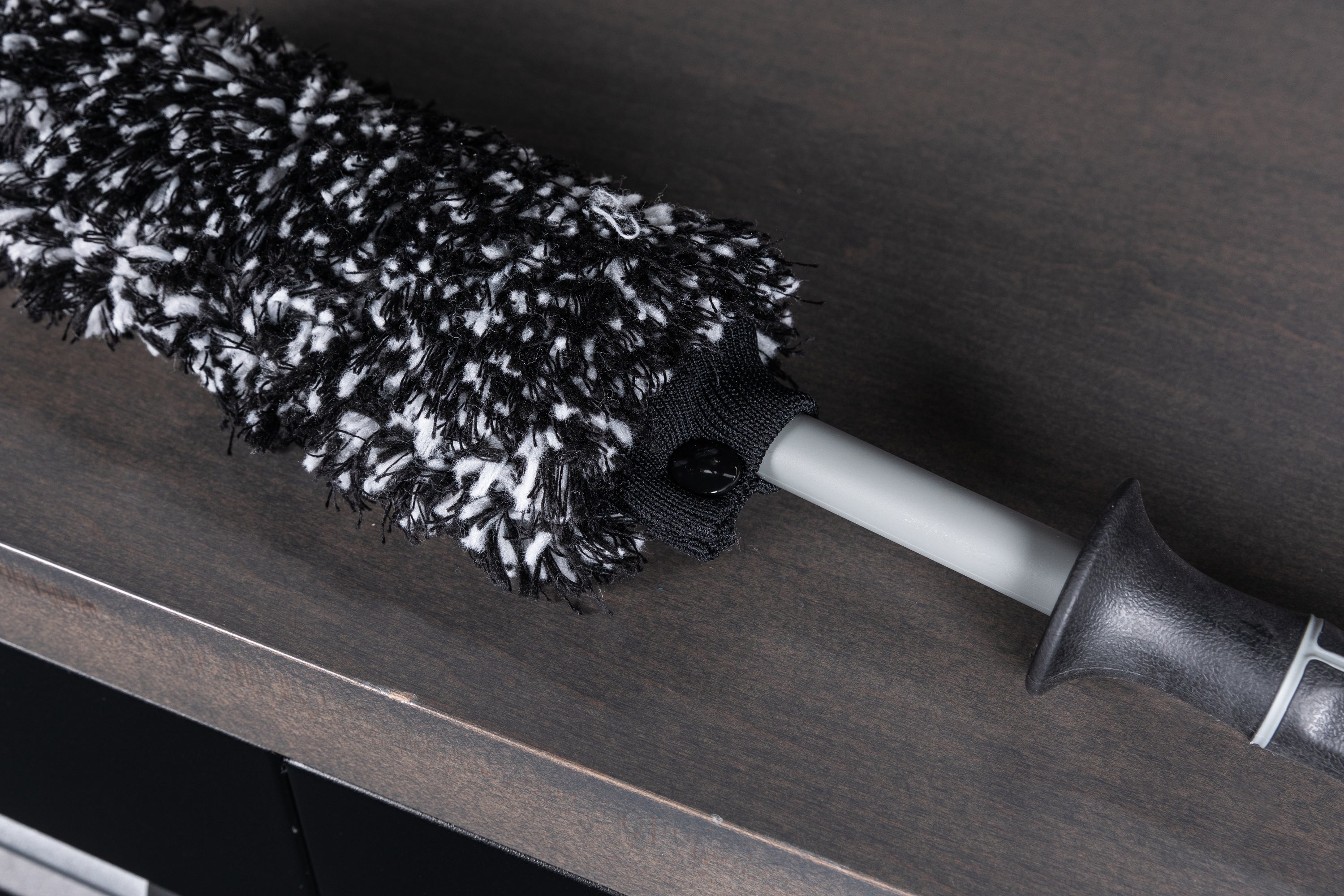 Detail Factory Wheel Cleaning Brush Kit with Interchangeable Covers - Perfect for Car Detailing, Wheel Maintenance & Auto Cleaning - Ideal for DIY Car Wash & Professional Detailing Services