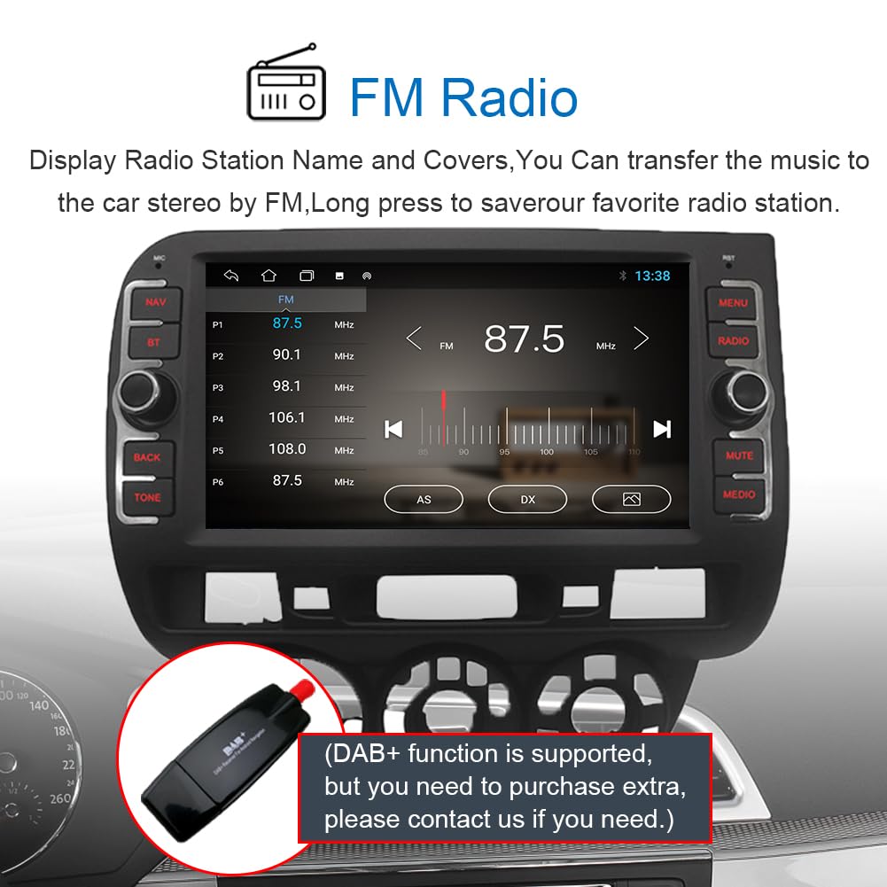 Honda Fit Jazz 2004-2007 Android 13 Car Stereo - 8