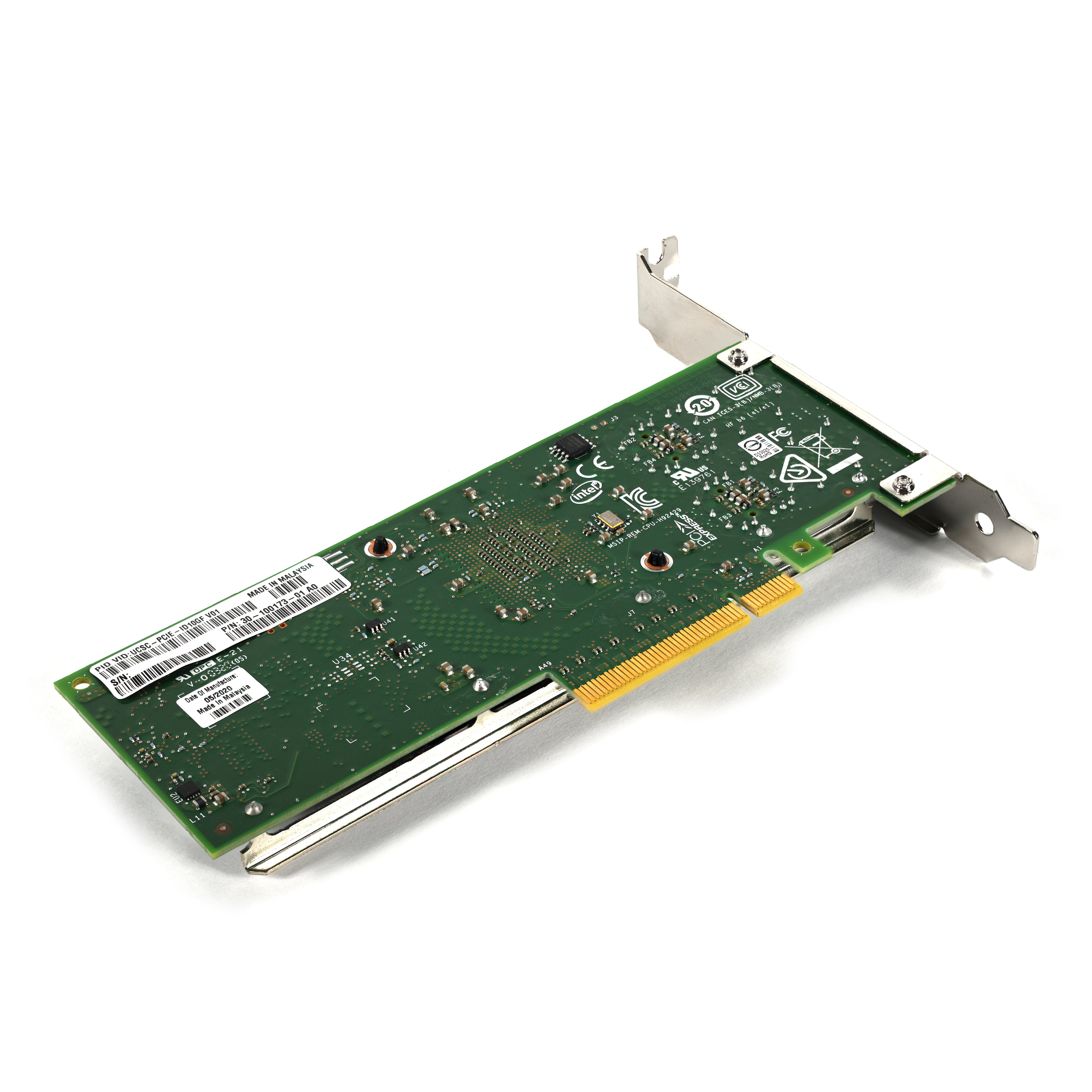 Cisco UCSC PCIE ID10GF Intel X710 DA2 Dual Port 10GB SFP+ PCIe Network Interface Card for High-Speed Data Centers & Enterprise Servers