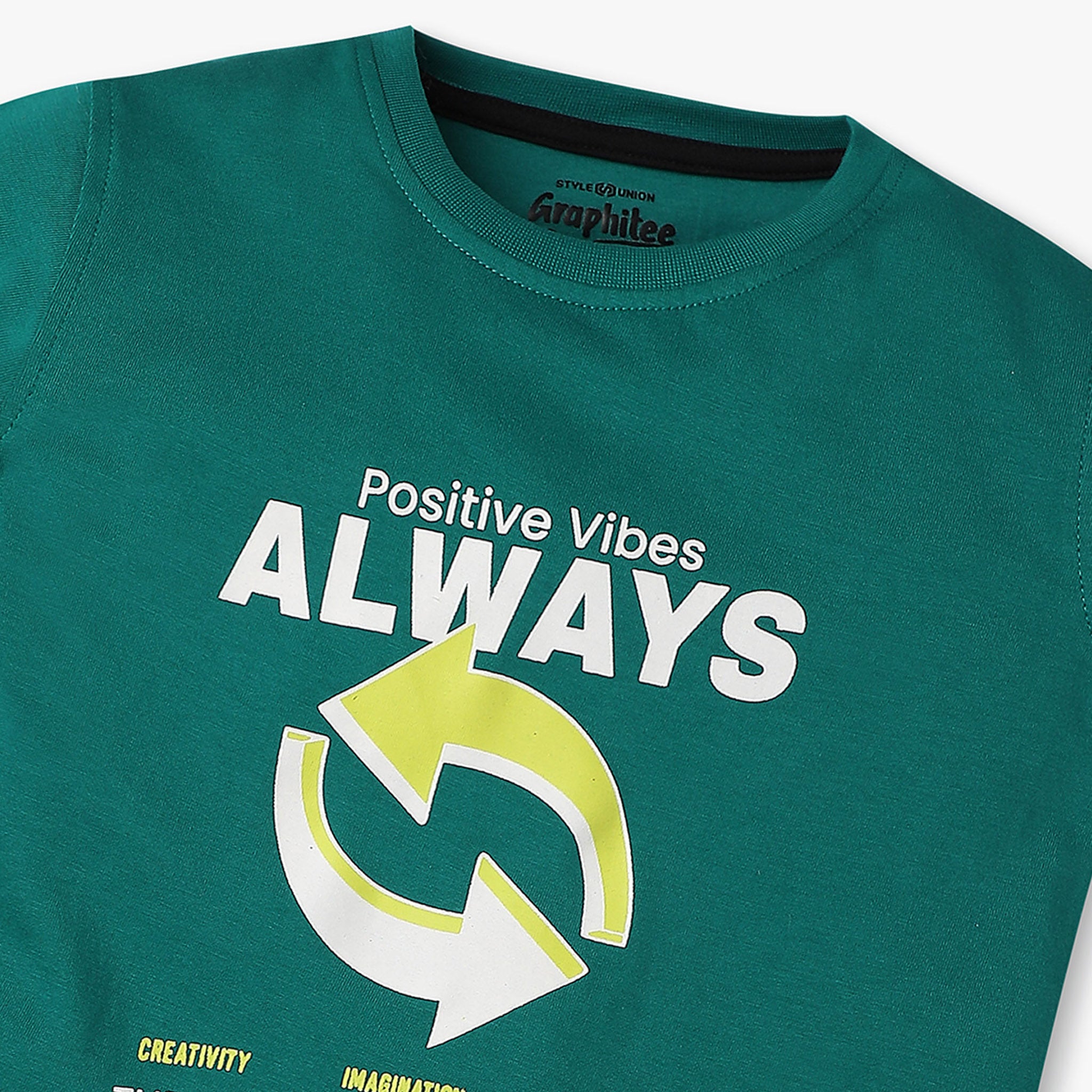 Boys Graphic Print Crew Neck Short Sleeve T-Shirt - Cool Casual Tee for School, Play & Everyday Wear