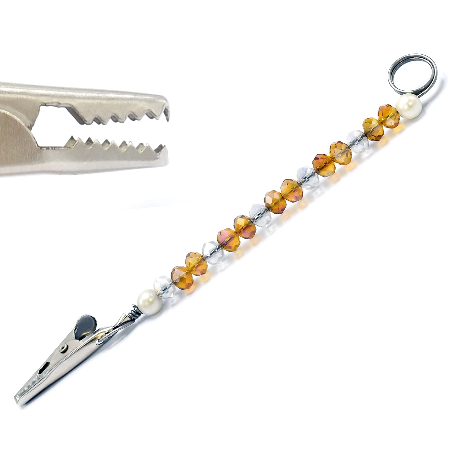 G.S Bracelet Helper - Jewelry Fastening Aid for Bracelets, Watches & Necklaces - Easy to Use Watch & Jewelry Clasp Tool - Perfect Gift for Women (6.5 Inches) - Ideal for Arthritis Sufferers & Solo Jewelry Wearers
