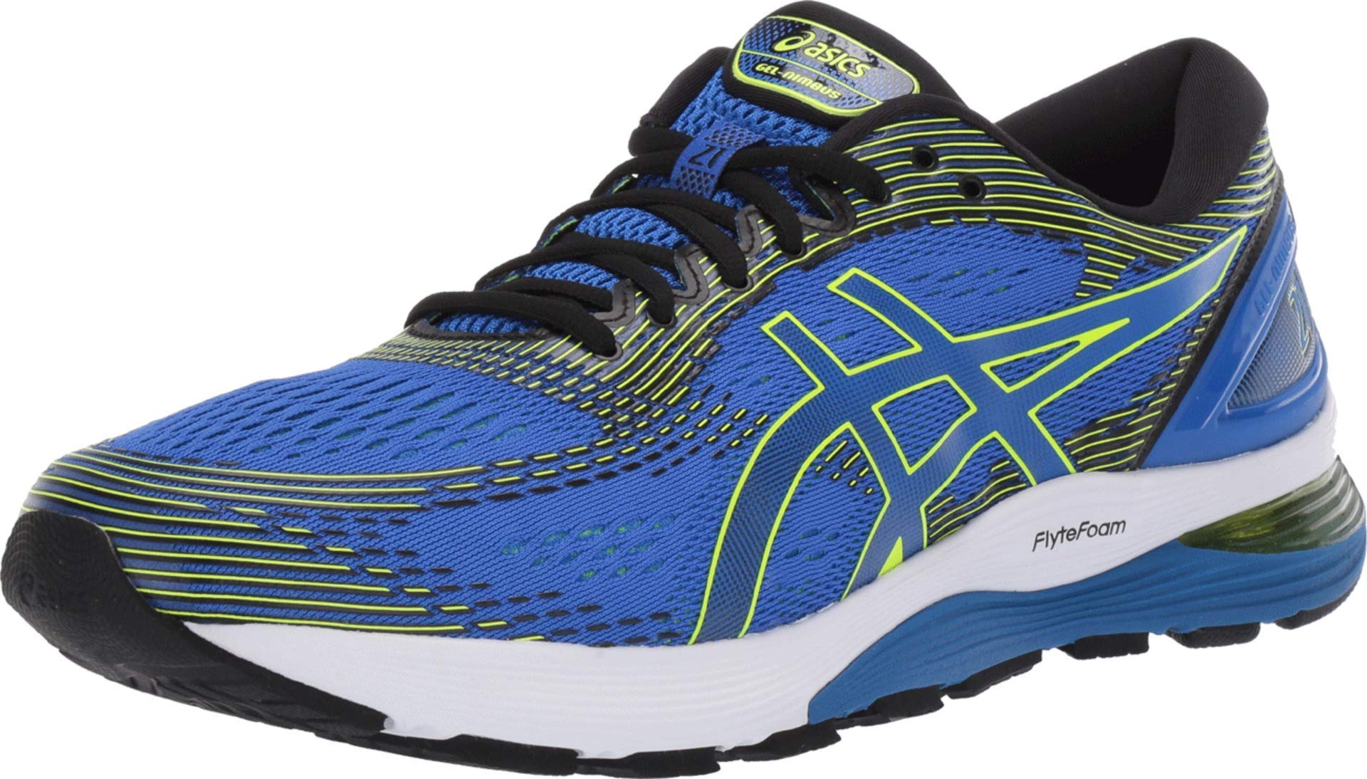ASICS Men's Gel-Nimbus 21 Running Shoes - Lightweight Cushioned Sneakers for Marathon Training & Road Running - Best for Jogging, Gym Workouts & Everyday Comfort