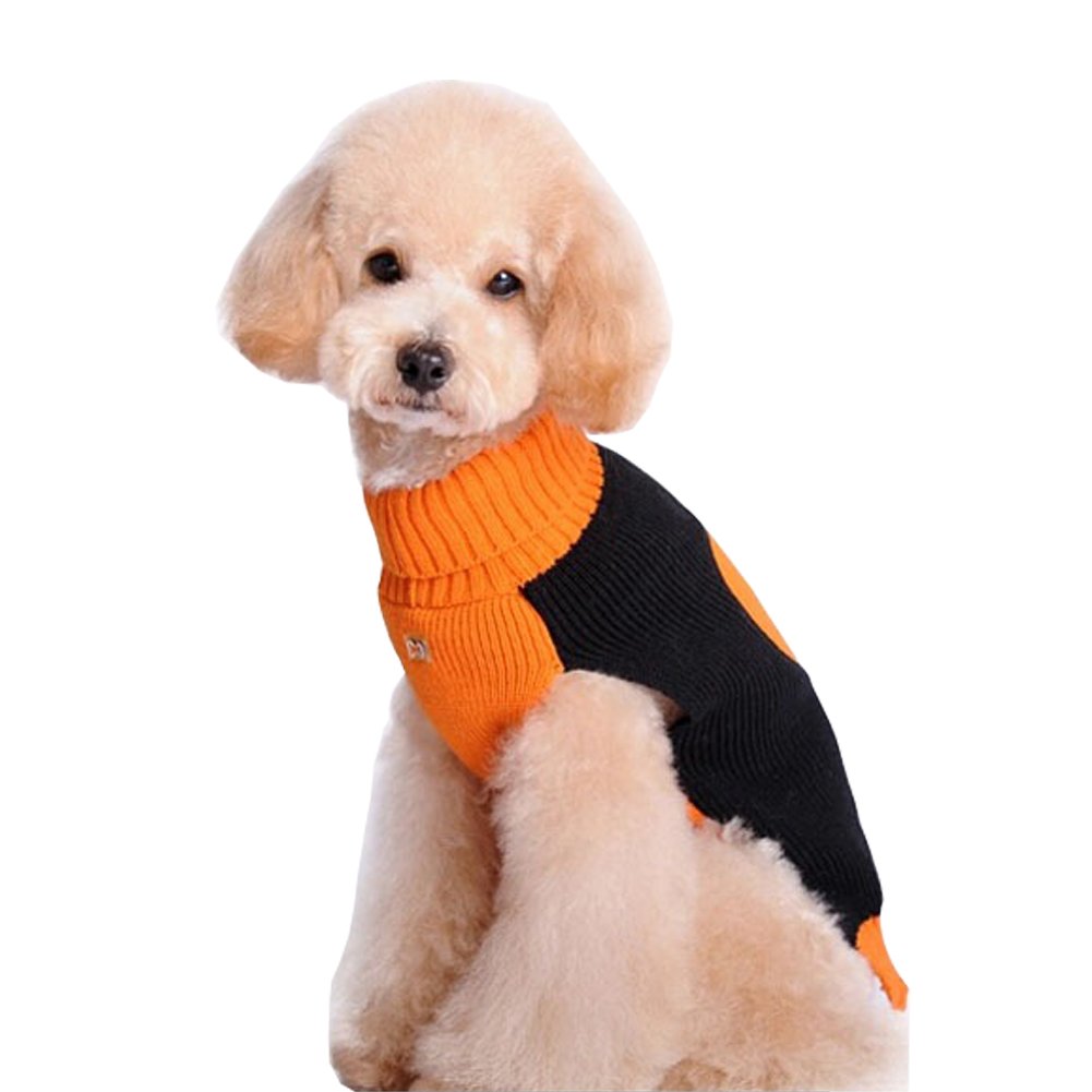 Halloween Pumpkin Cat & Dog Sweater - Cozy Knit Pet Apparel for Small & Large Breeds - Perfect for Costume Parties, Photo Shoots & Cold Weather Outings