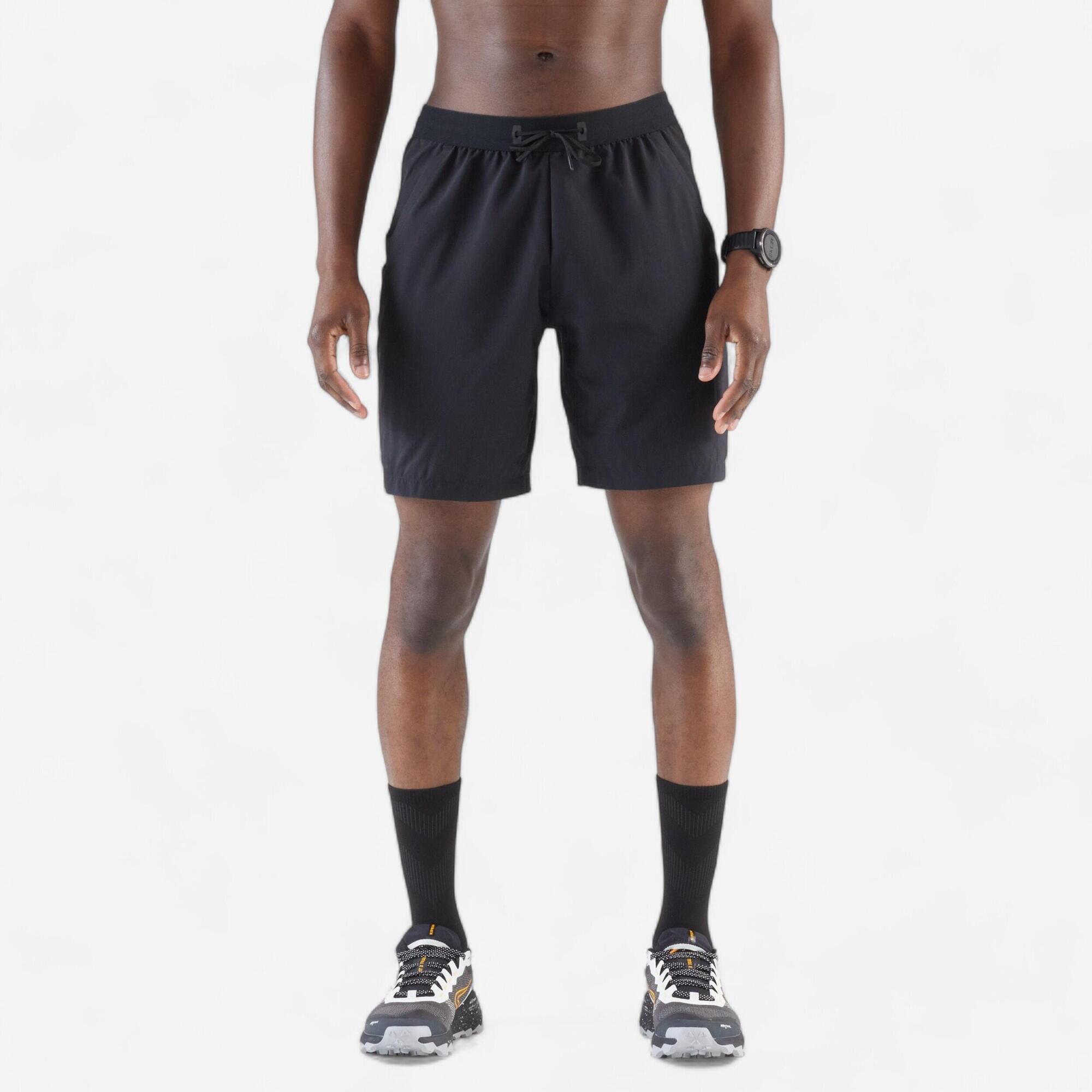 Kiprun Men's Run 500 Breathable Quick-Dry Running Shorts - Lightweight Athletic Shorts for Jogging, Gym Workouts & Outdoor Sports