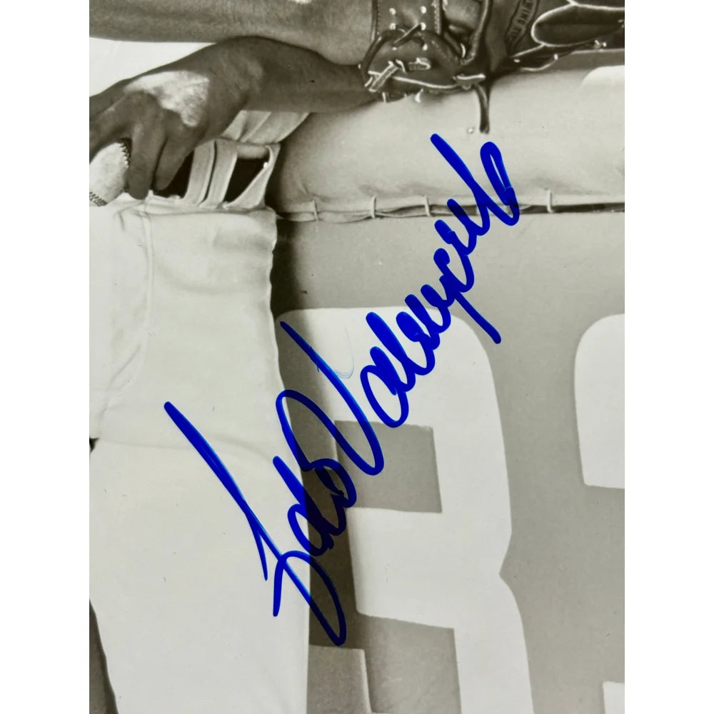 Fernando Valenzuela Autographed 8x10 Photo - Los Angeles Dodgers Framed Memorabilia with JSA COA - Perfect for Sports Collectors, Man Cave Decor & Dodgers Fan Gifts
