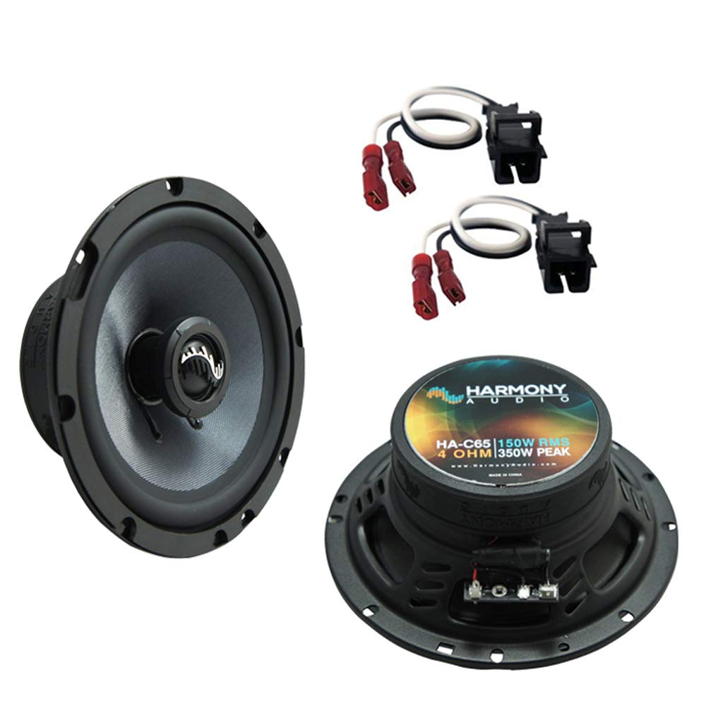 Premium HA-C65 Replacement Rear Door Speakers for Saturn Vue 2004-2009 - Harmony Audio Compatible Car Speakers - Perfect for Upgrading Your Vehicle's Sound System