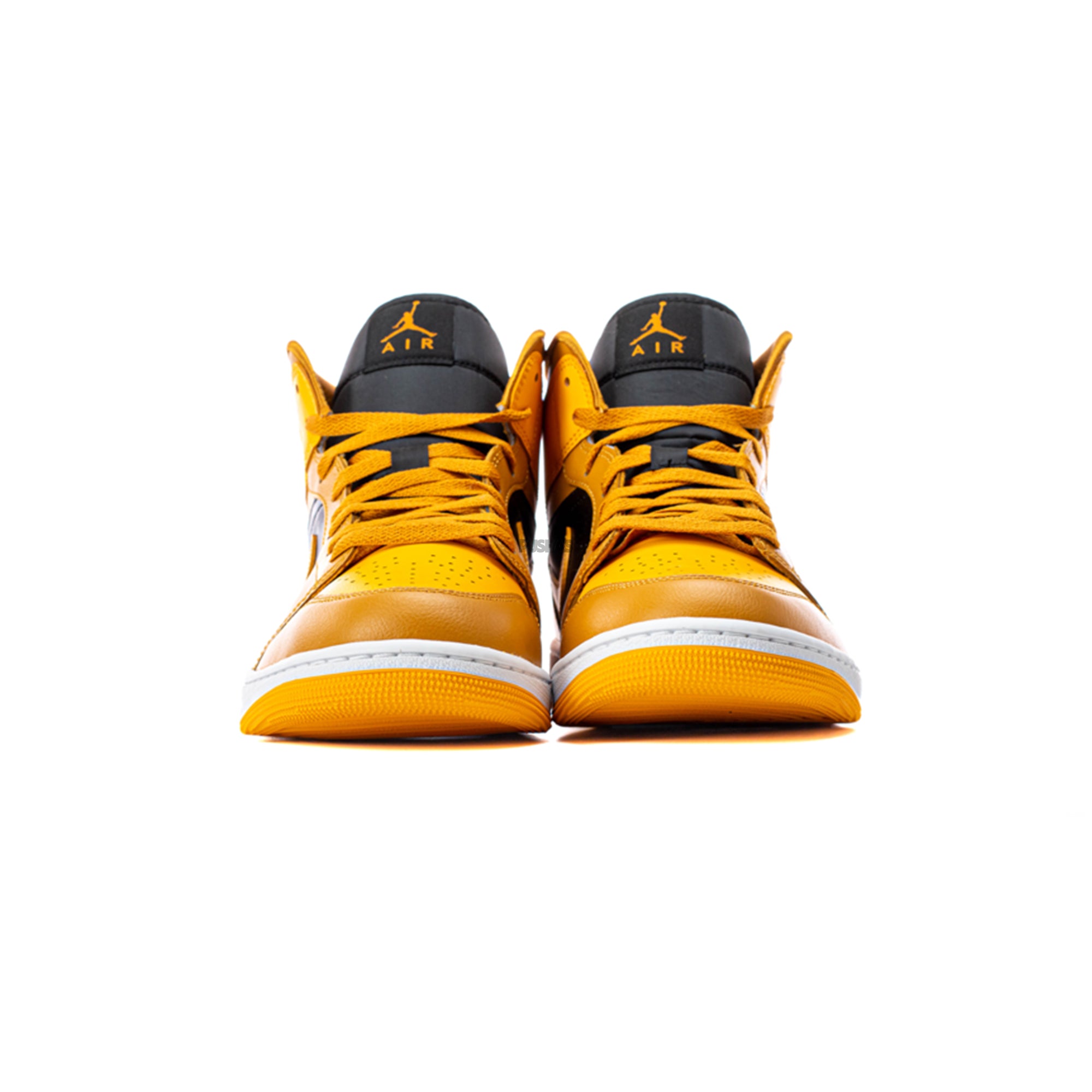 Air Jordan 1 Mid 'Chutney Taxi' Women's Basketball Shoes (2022) - Retro Sneakers for Casual Wear & Street Fashion