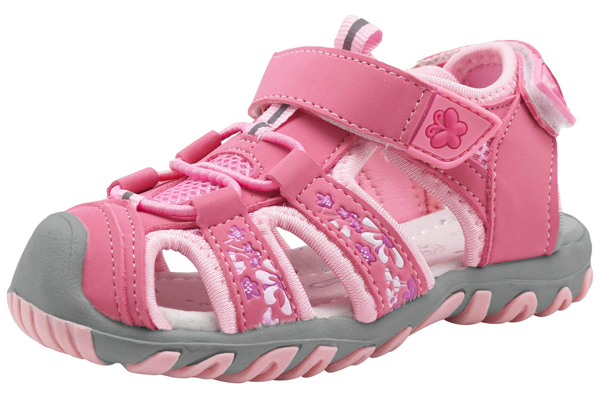 Apakowa Kids Soft Sole Sport Sandals for Boys & Girls - Comfortable Beach & Water Shoes for Toddlers & Little Kids - Perfect for Swimming, Playground & Outdoor Activities