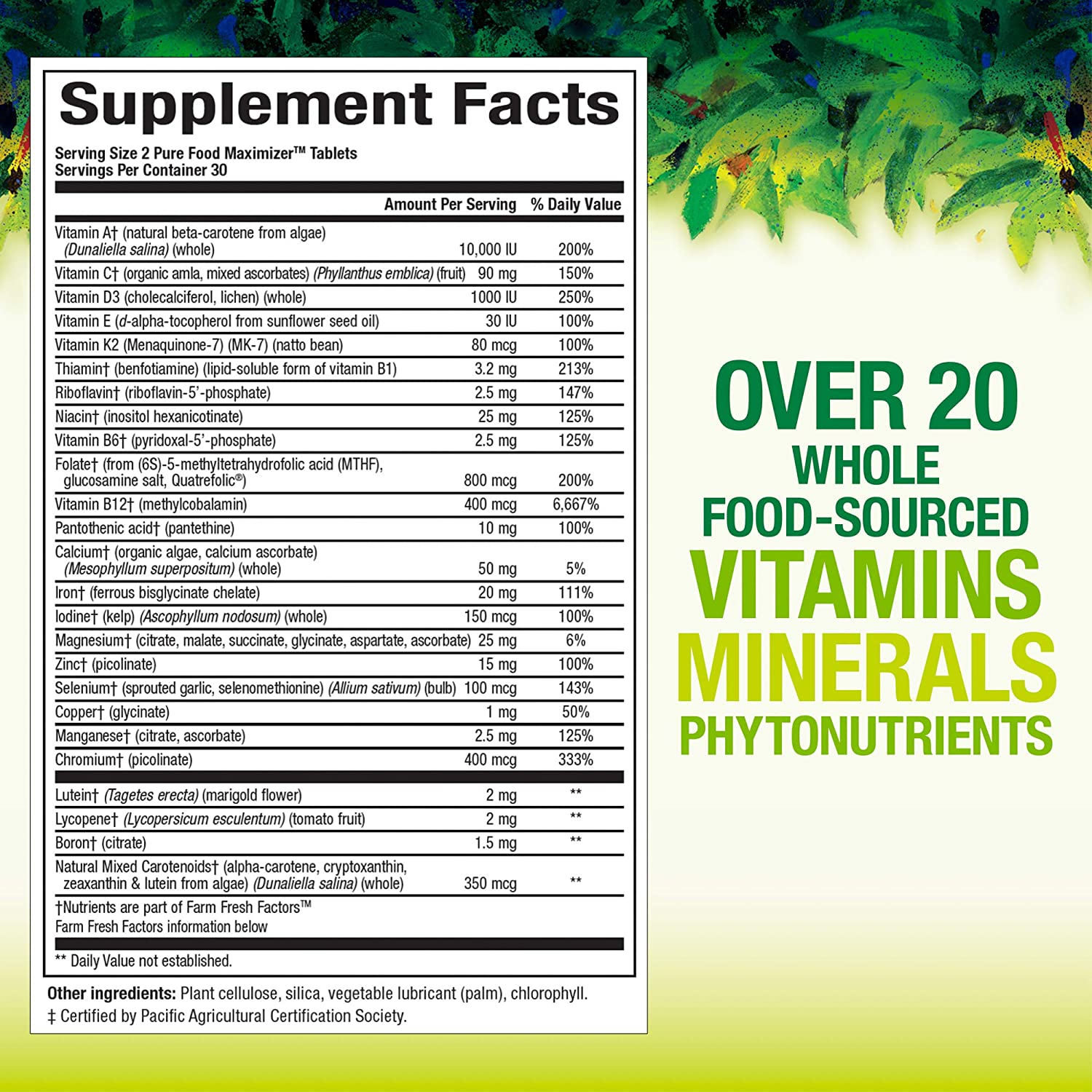 Whole Earth & Sea Women's Multivitamin & Mineral Supplement - Complete Daily Nutrition for Women's Health - Supports Energy, Immunity & Wellness - Perfect for Busy Lifestyles & Active Women