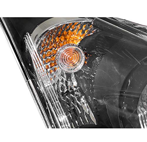 Black Replacement Headlights Compatible with 2011-2015 Chevy Cruze & 2016 Cruze Limited - Durable LED Headlamps for Night Driving & Foggy Conditions