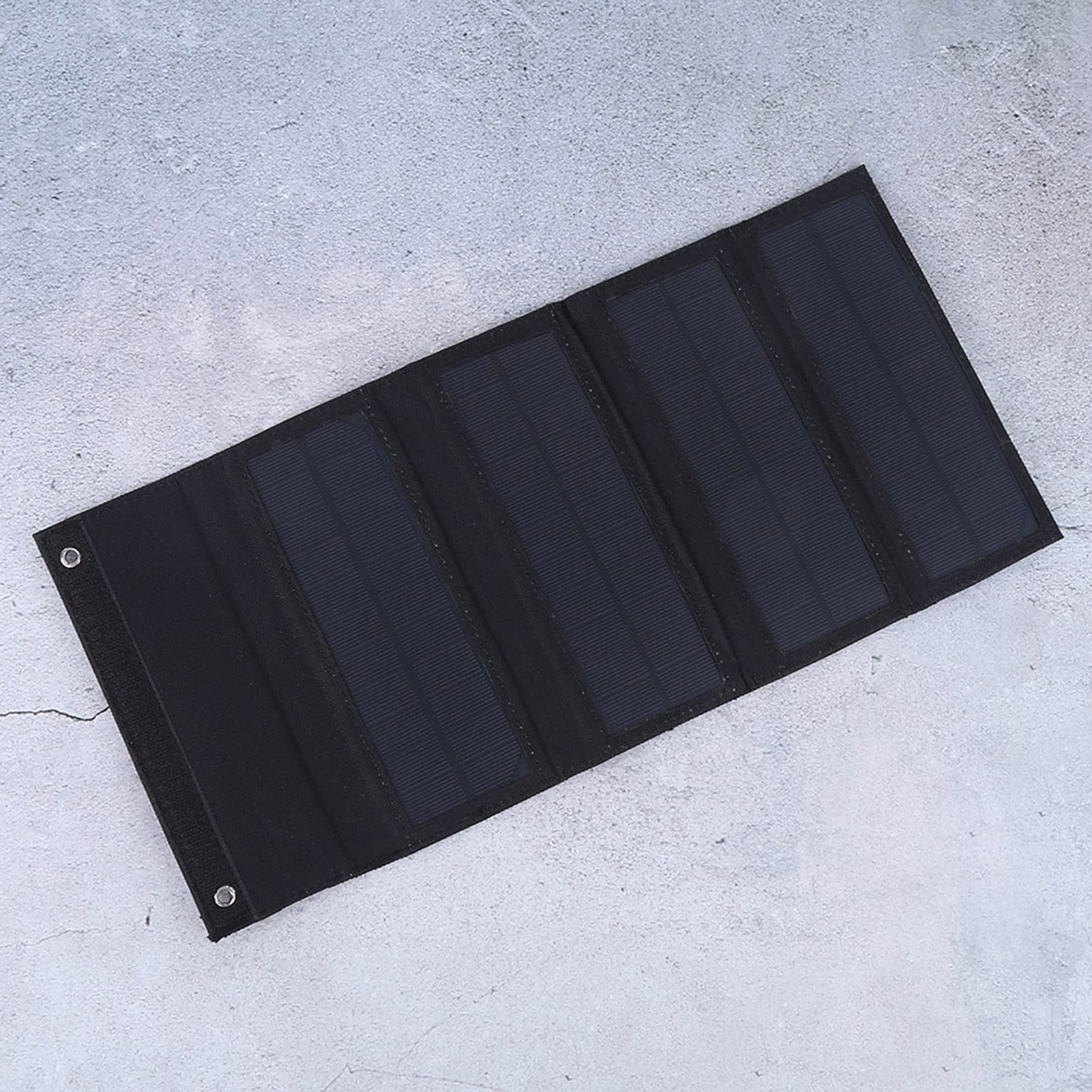 EXCLUZO Foldable Solar Panel Charger - Portable & Durable 100W USB Solar Charger for Outdoor Camping, Hiking, Emergency Power, RV Travel, and Off-Grid Adventures