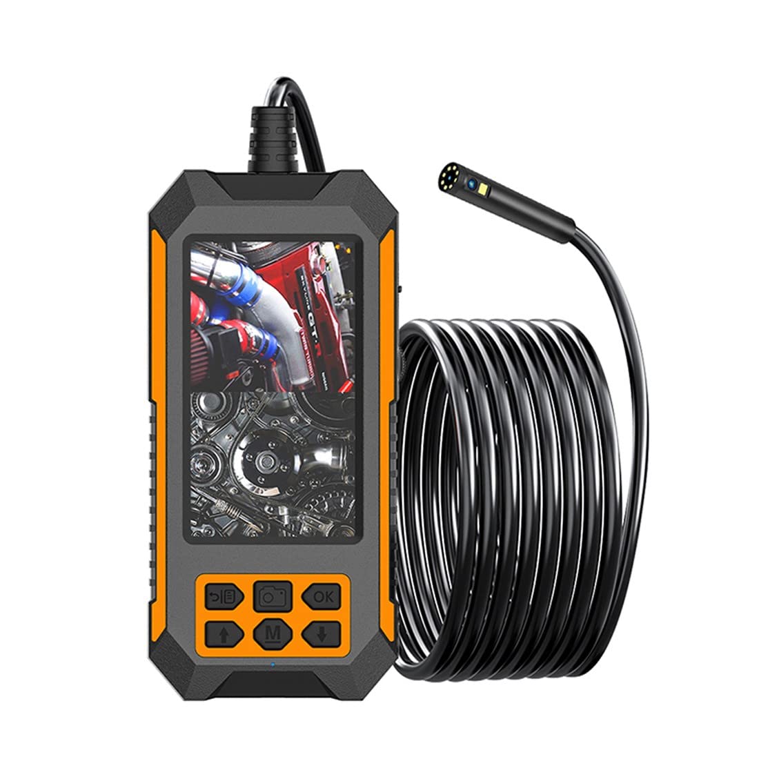 8mm Dual Lens Industrial Borescope with 4.5