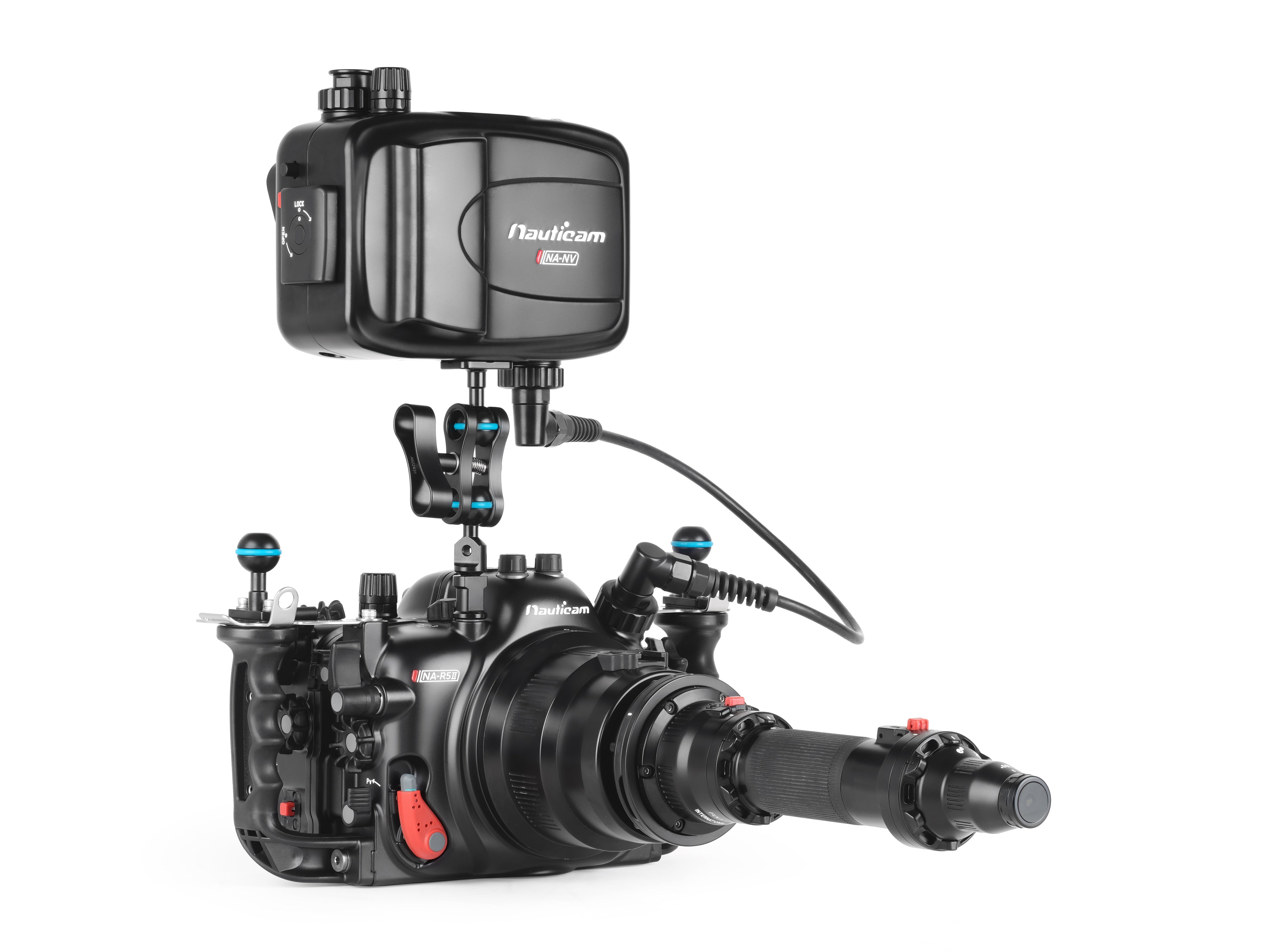 Waterproof NA R5II Underwater Housing for Canon EOS R5II Camera - Professional Dive Case for Scuba, Snorkeling & Marine Photography