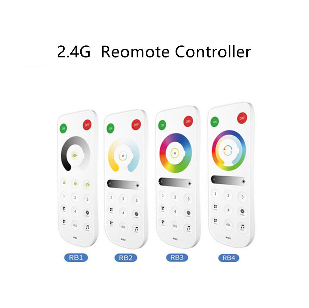 Bluetooth LED Strip Controller - PWM Music Sync for RGB LED Lights, iOS & Android App Control - Perfect for Home Decor, Parties & Gaming Setup