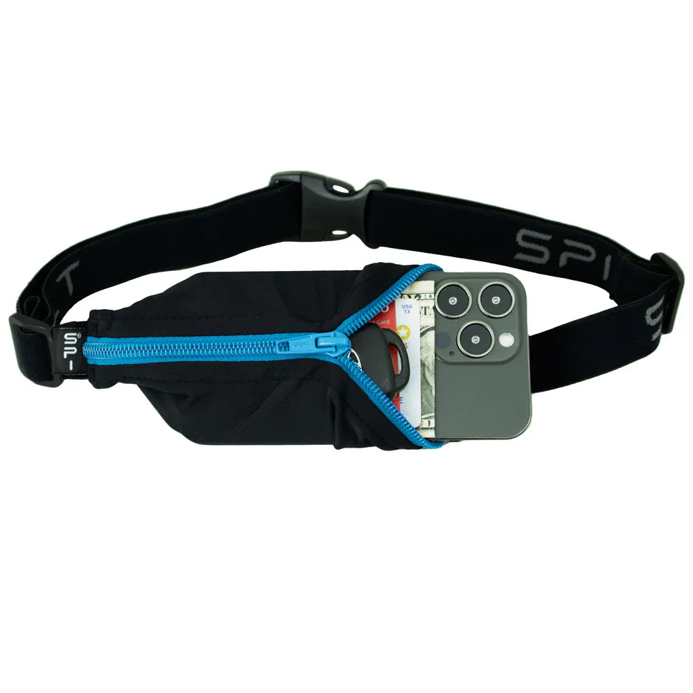 Original Title: Spi Belt   Optimized Title: Best Running Belt for Men & Women - Spi Belt Adjustable Waist Pack with Zipper Pocket for Phone, Keys & Cards - Perfect for Jogging, Hiking & Travel