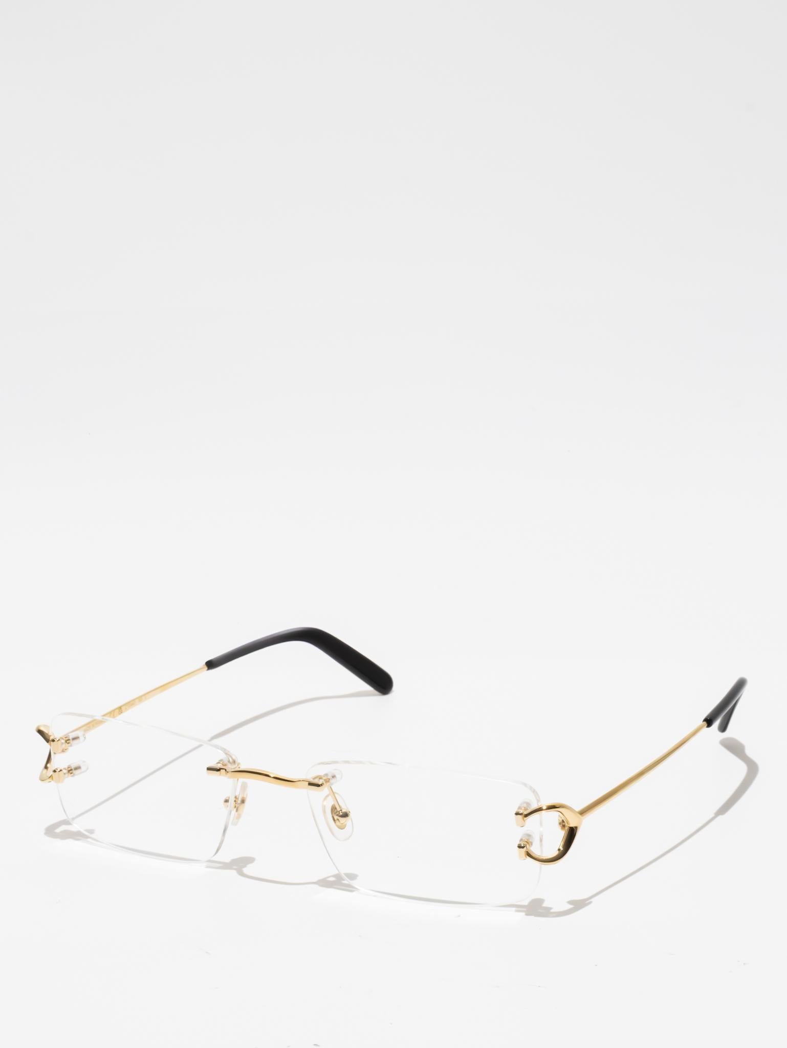 Cartier CT0344O 003 C Décor Eyeglasses - Luxury Designer Optical Frames for Women & Men | Perfect for Office, Business Meetings & Fashion Events