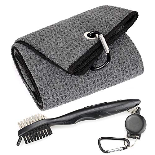 Dark Gray Towel+black Brush
