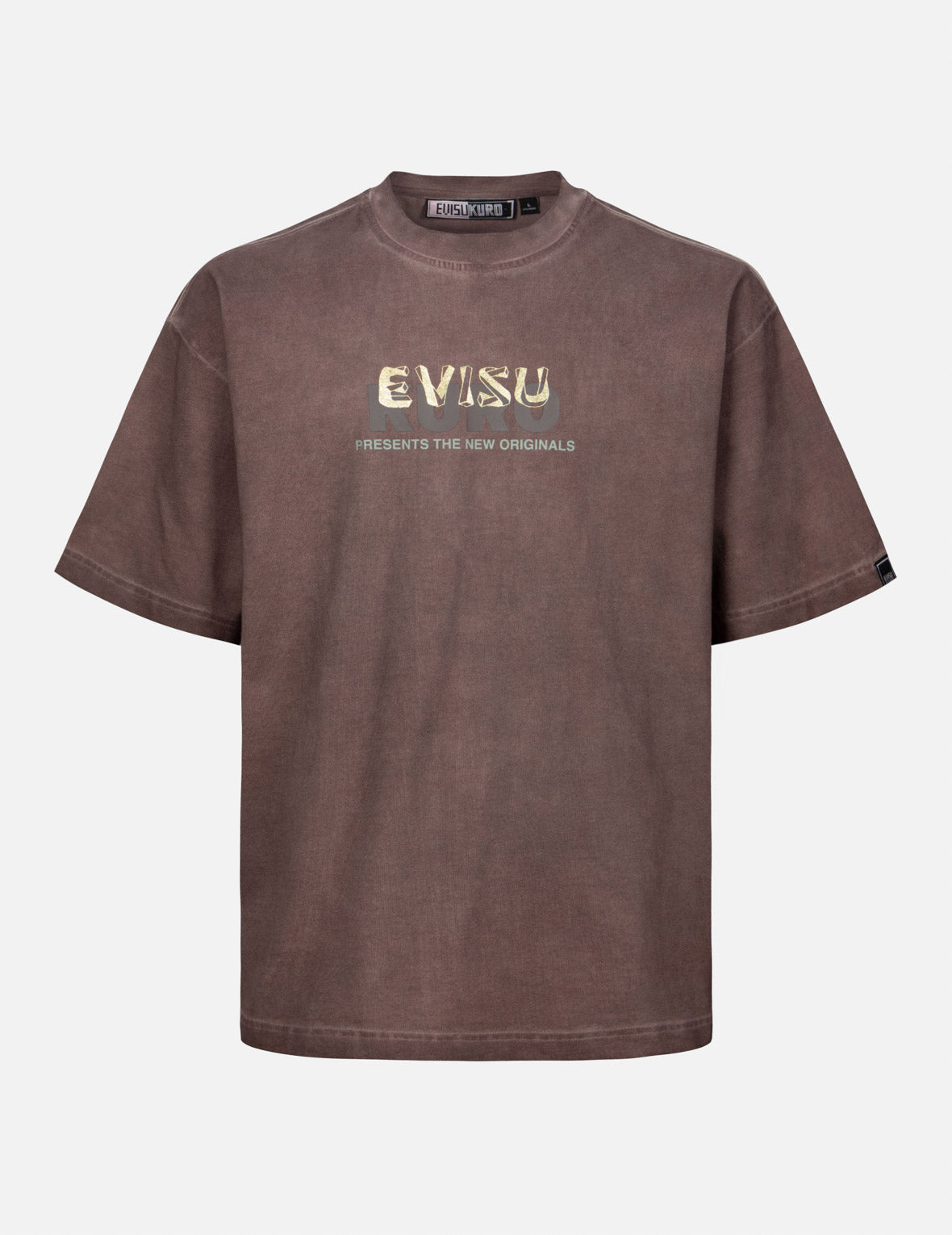 Trendy Spray Dyed Multi Logo Print Loose Fit T-Shirt for Men & Women | Casual Streetwear, Summer Outfits & Graphic Tee Fashion